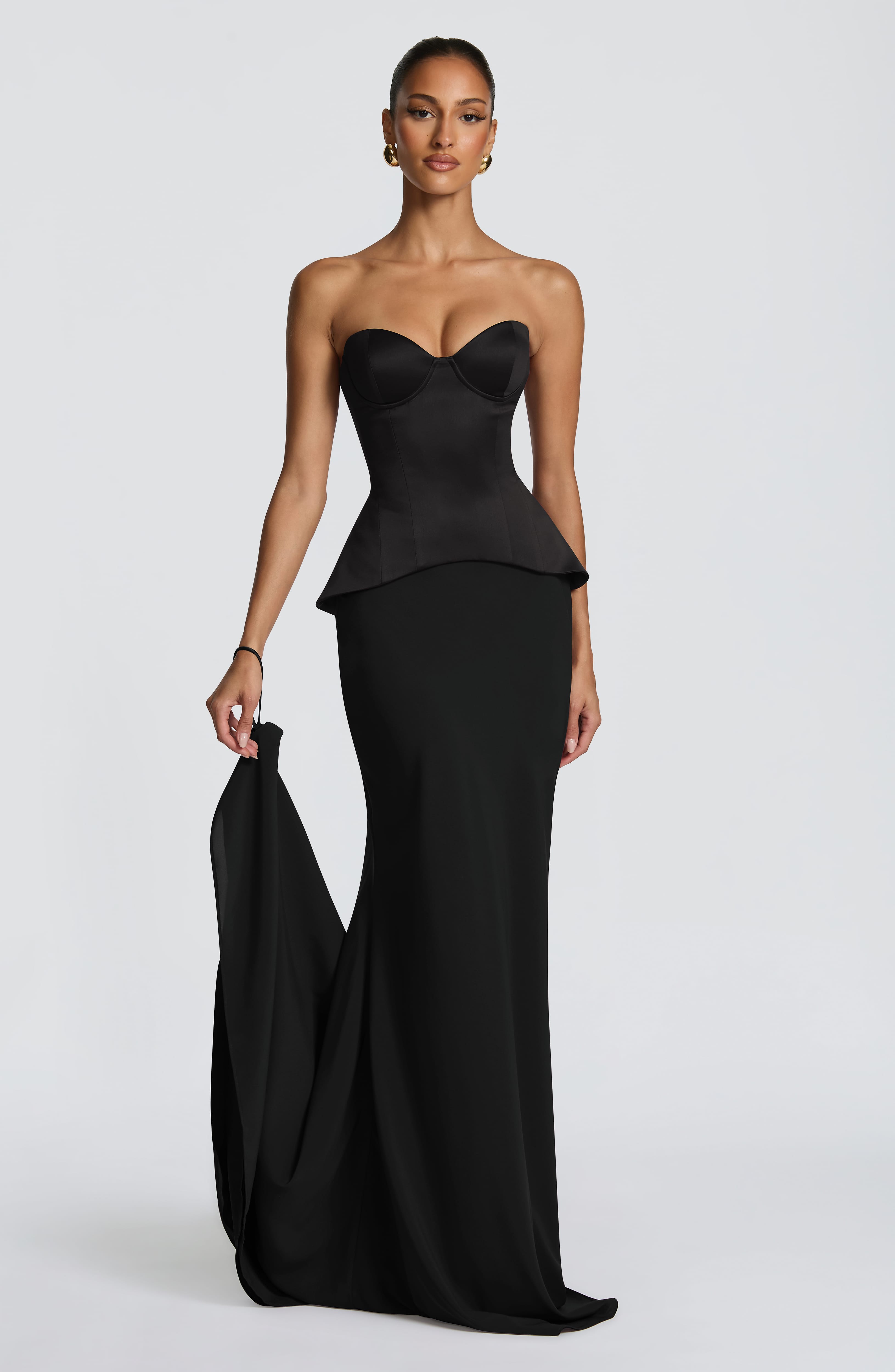 Kaia Siyah Maxi Etek
