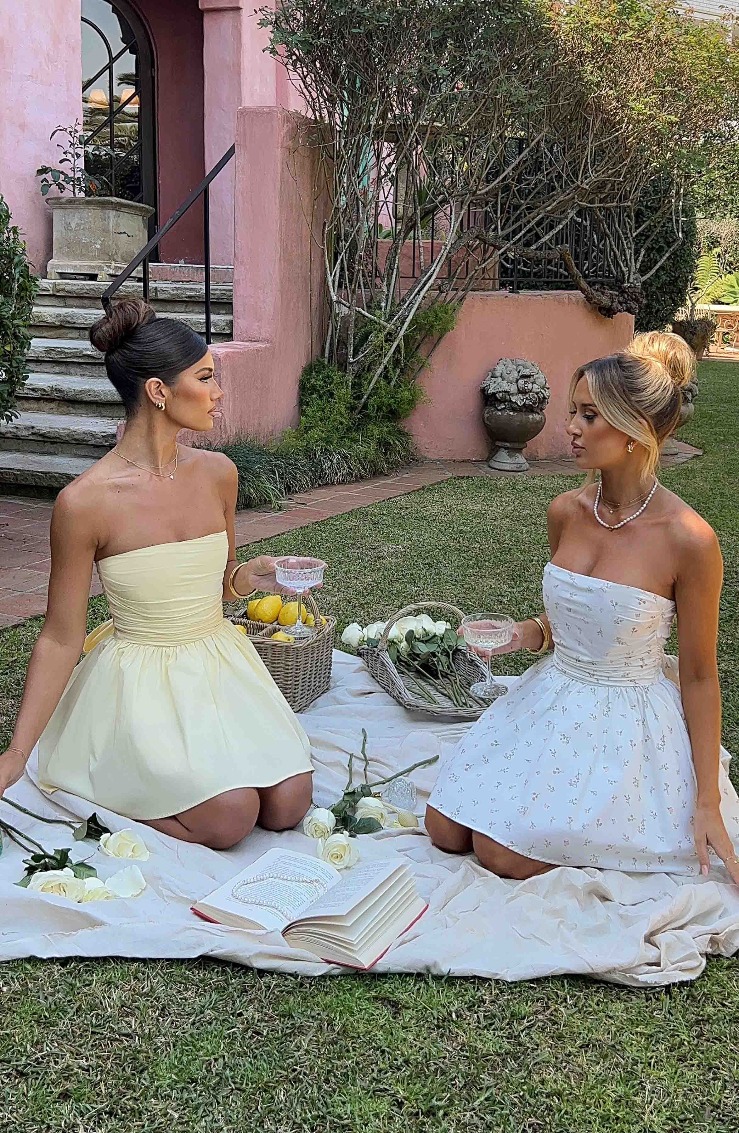 Yazlık Limon Katrina Mini Elbise