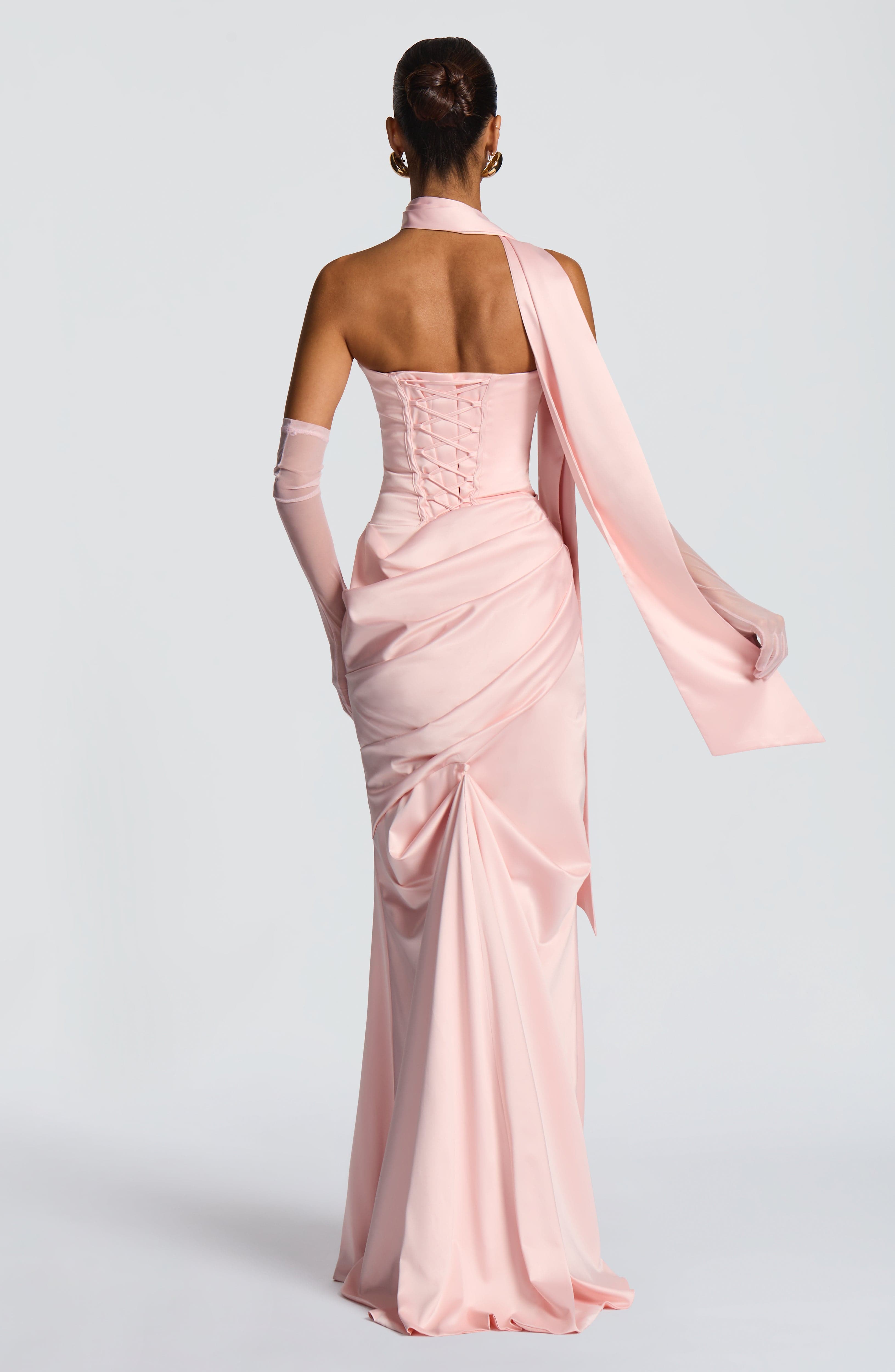 Kensington Pembe Maxi Elbise