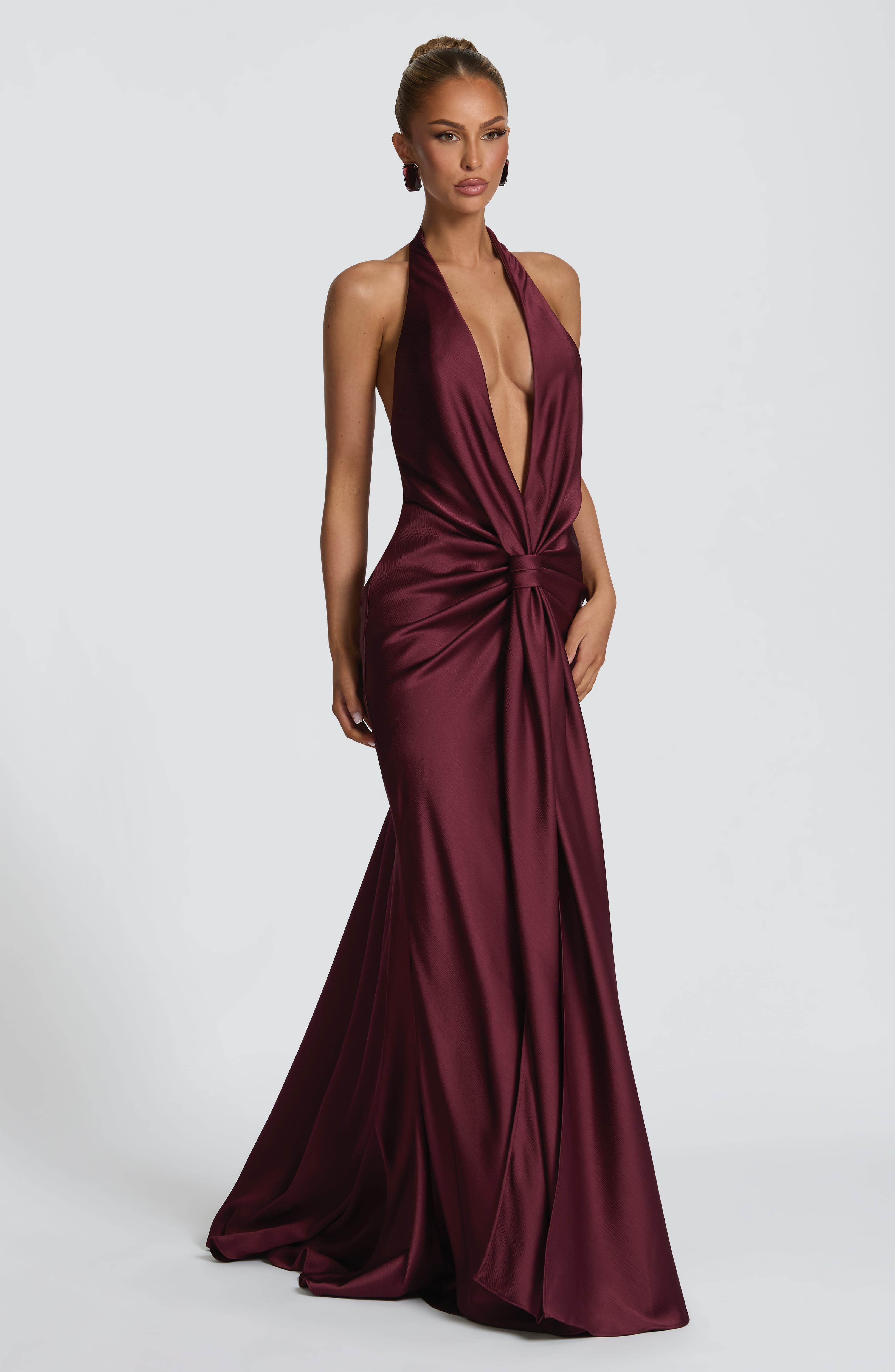 Kiraz Linette Maxi Elbise