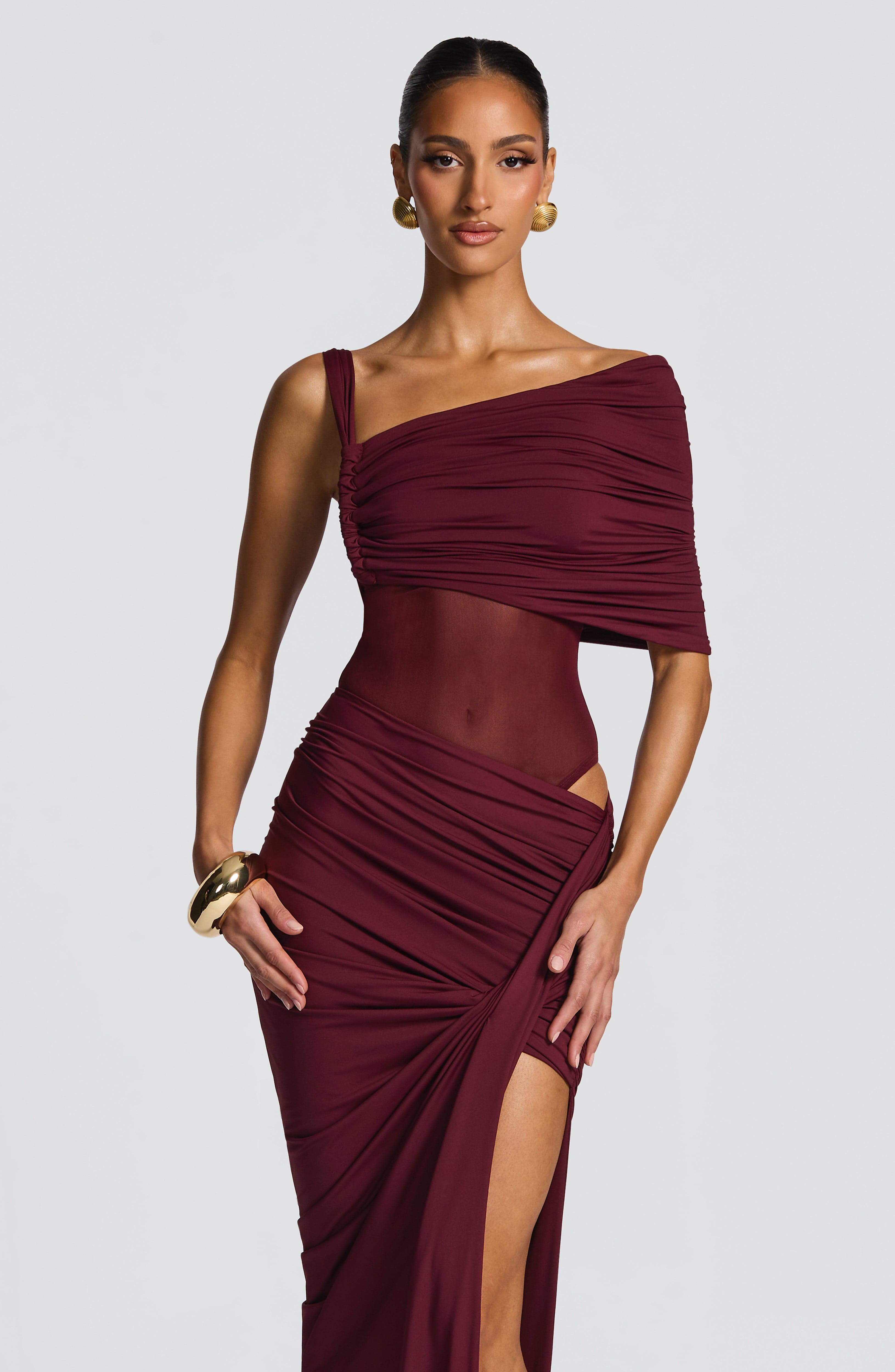 Lisette Body - Parlak Kiraz Body