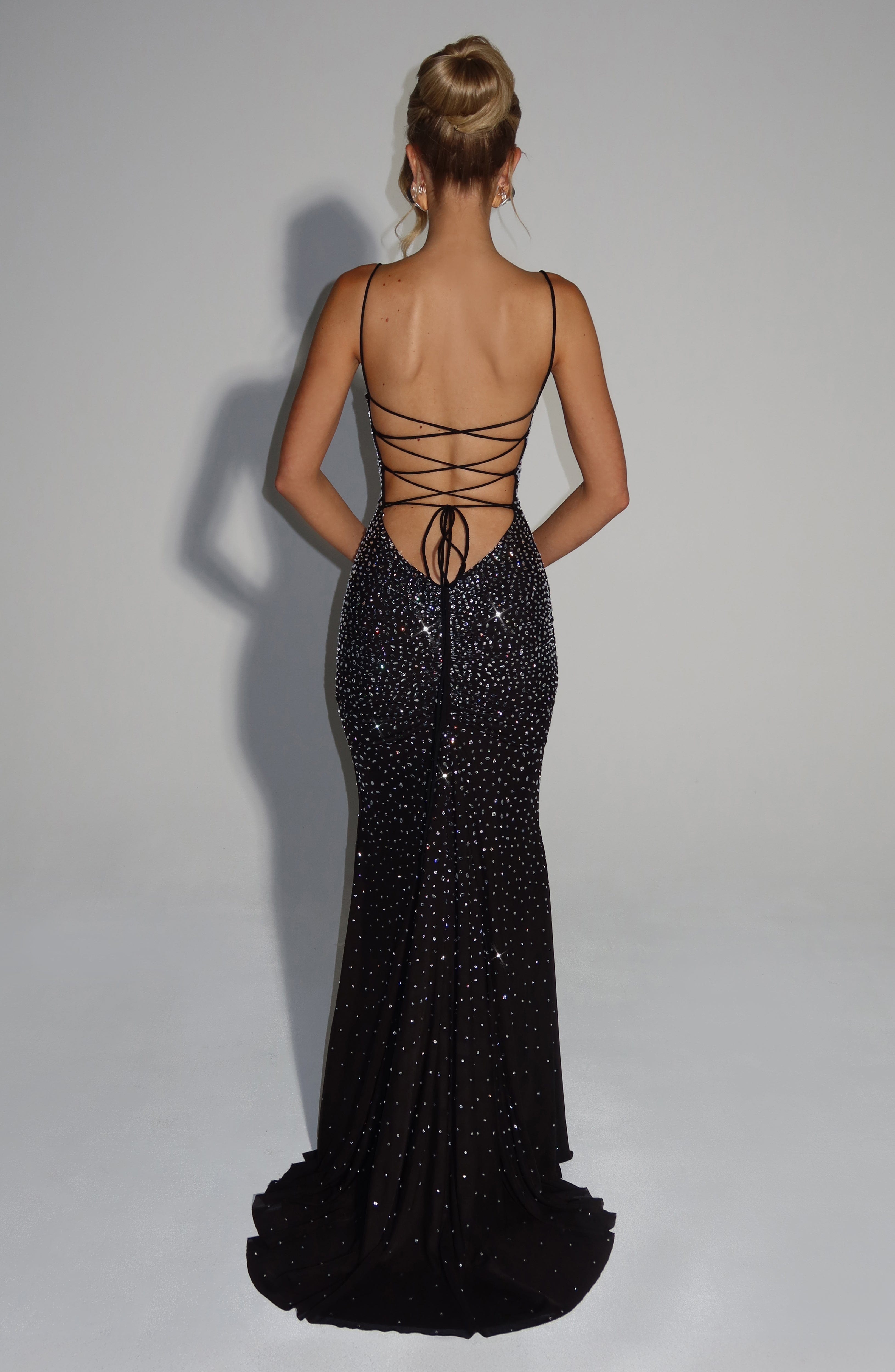 Lorelei Siyah Maxi Elbise
