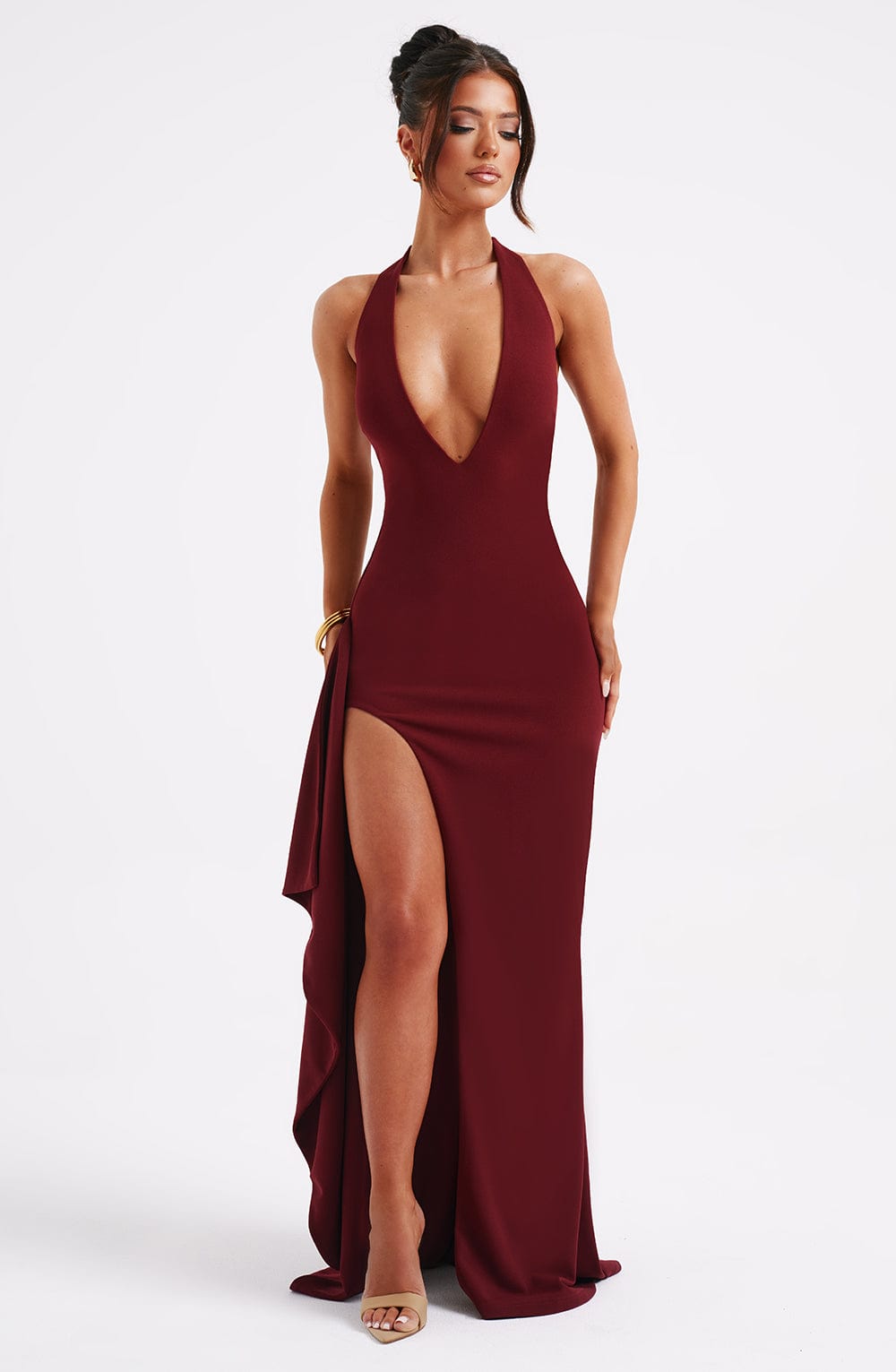 Luella Bordo Maxi Elbise