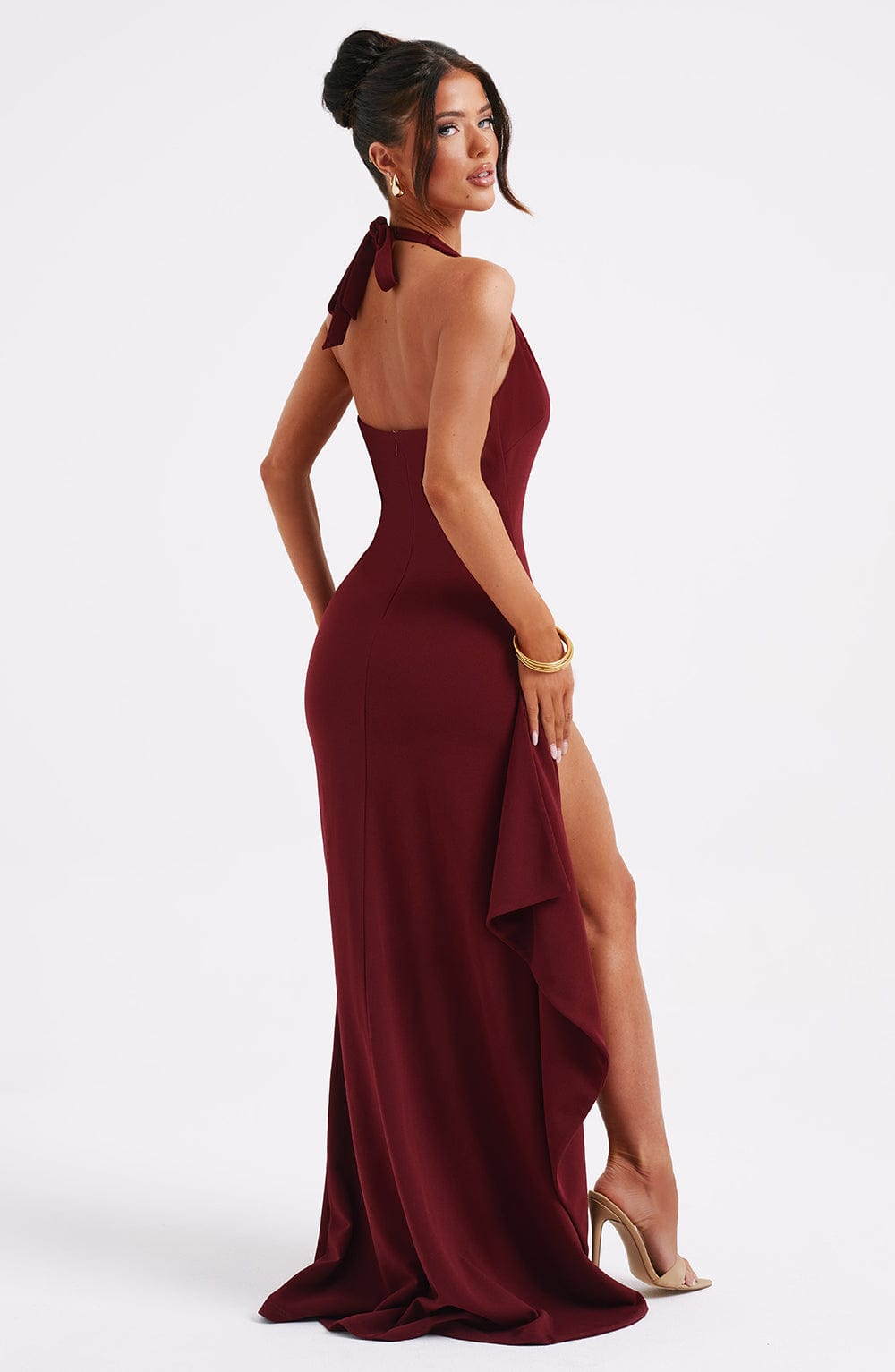 Luella Bordo Maxi Elbise