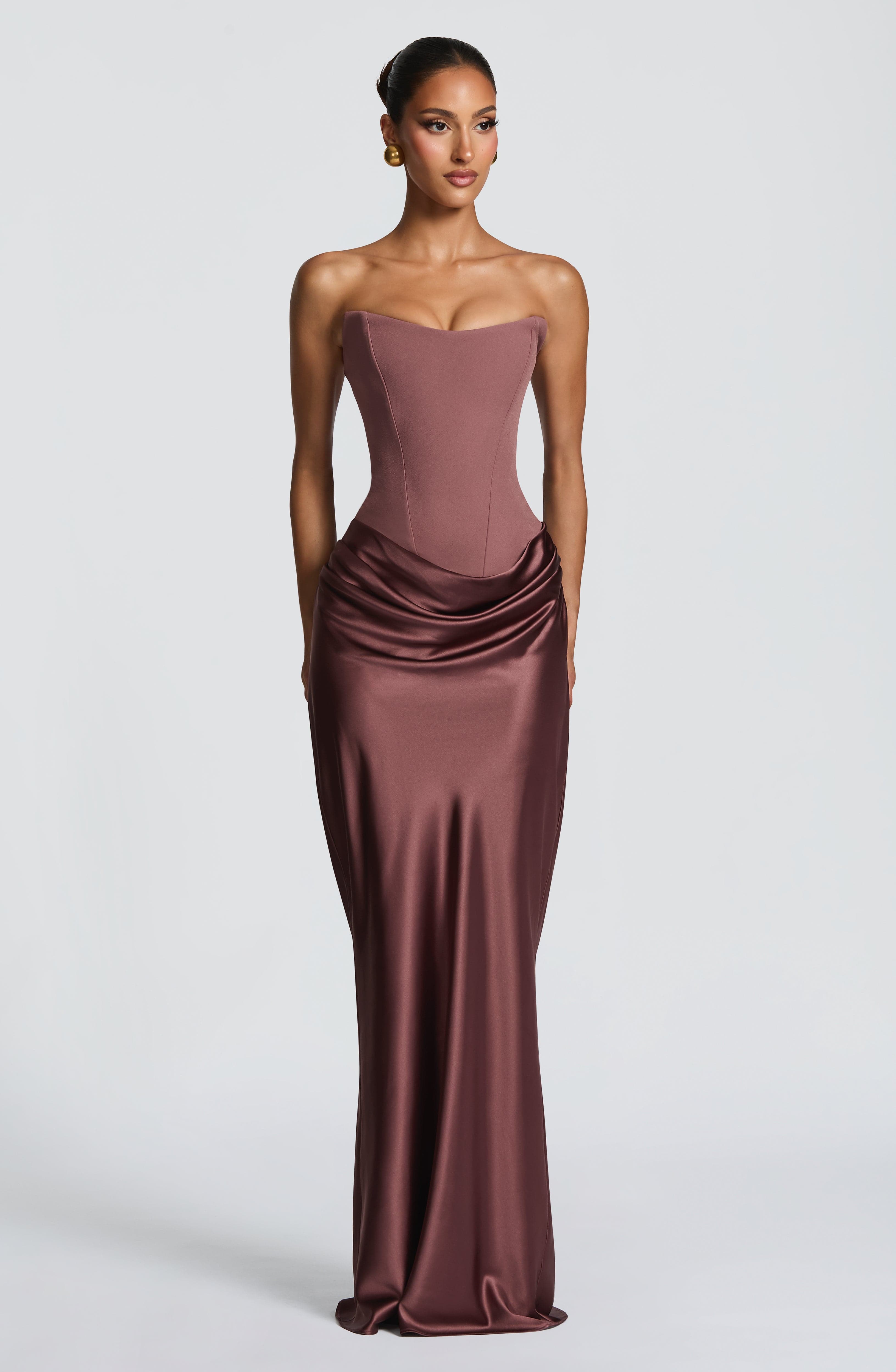 Maggie Maxi Pembe Elbise