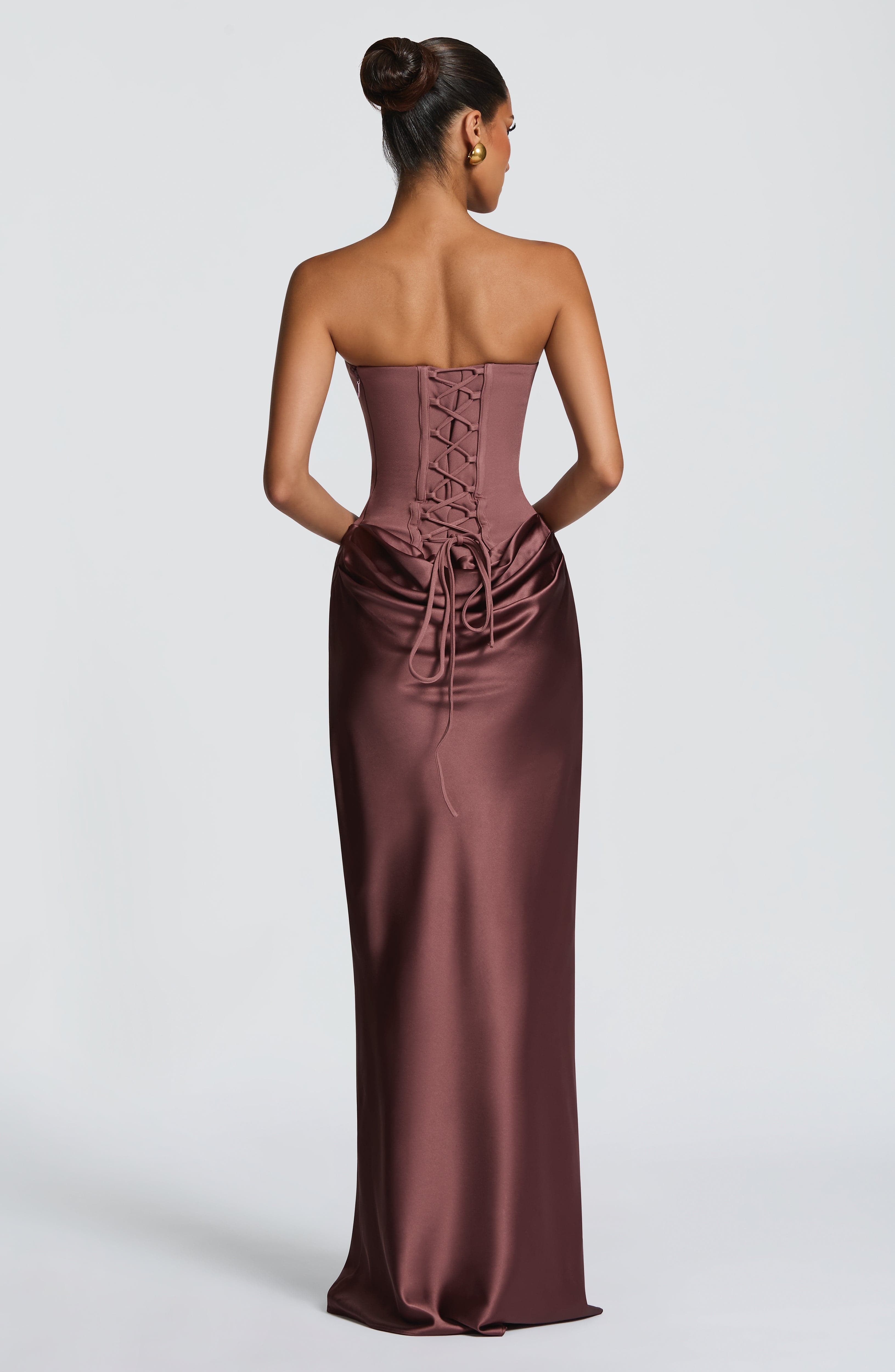 Maggie Maxi Pembe Elbise