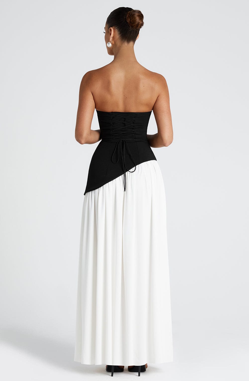 Maliyah Maxi Siyah Elbise