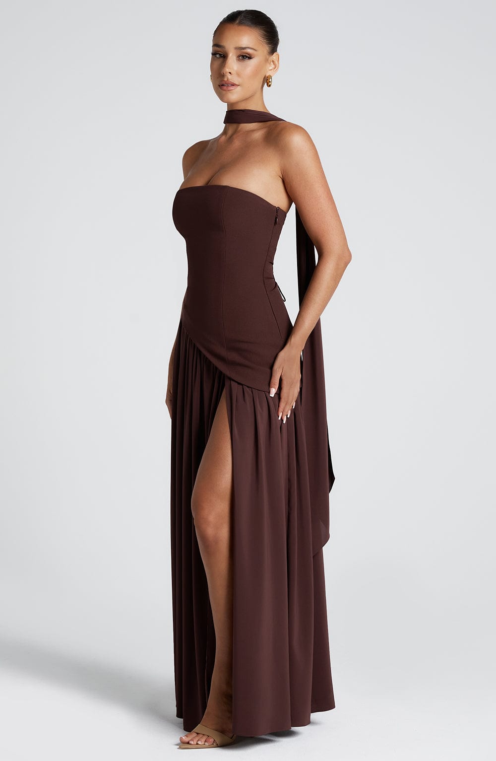 Maliyah Maxi Erik Moru Elbise