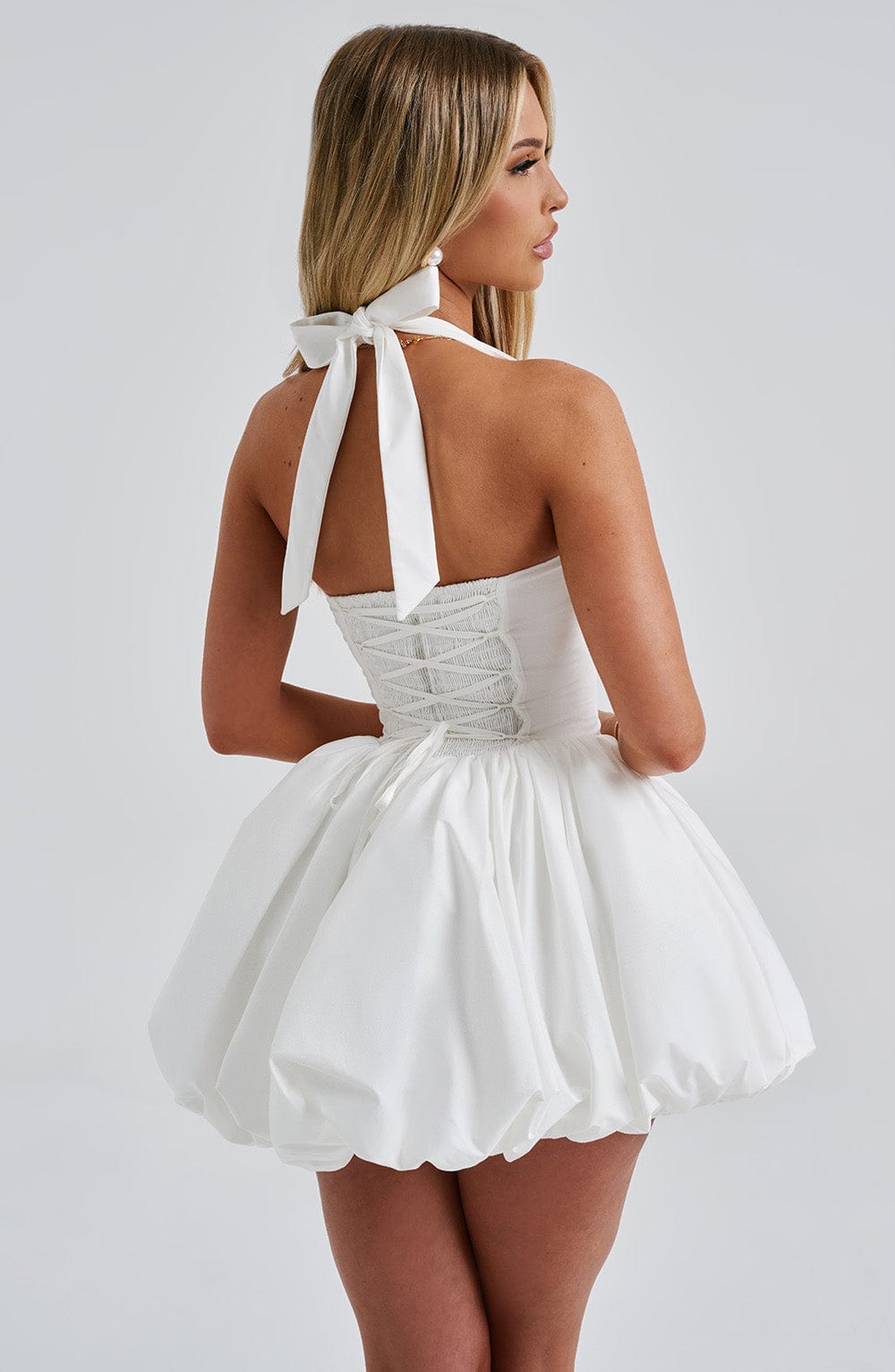 Maricia Mini Krem Elbise
