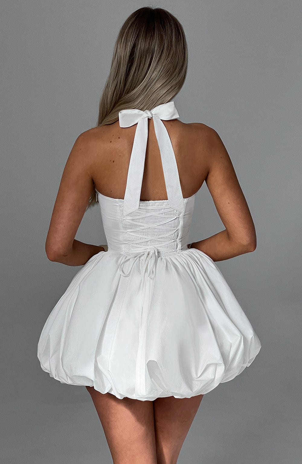 Maricia Mini Krem Elbise