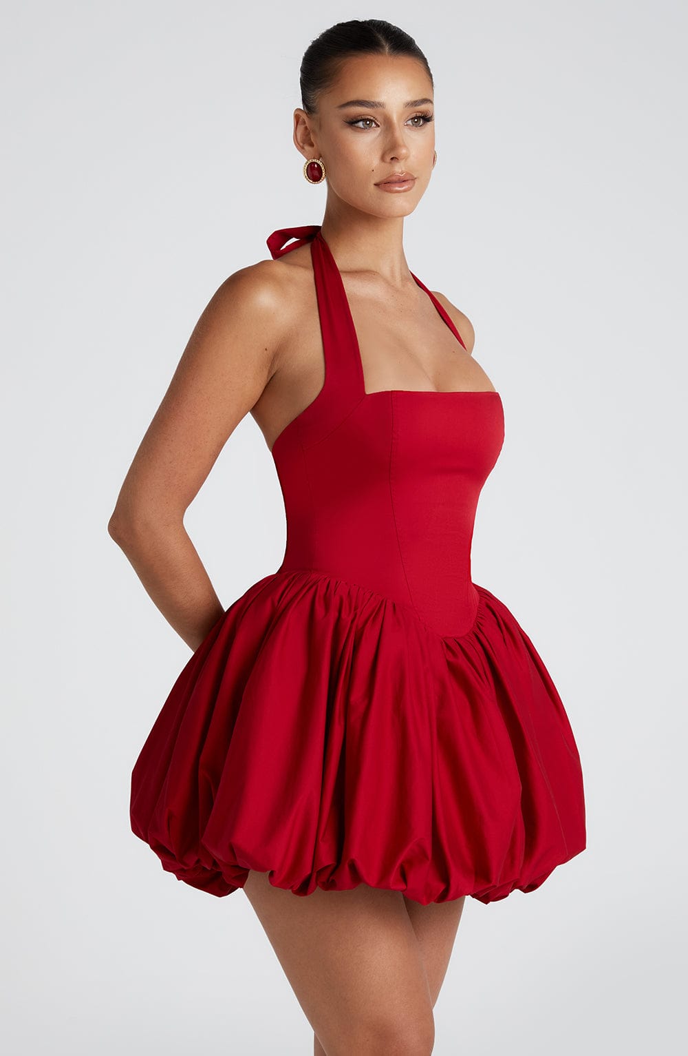 Maricia Kırmızı Mini Elbise