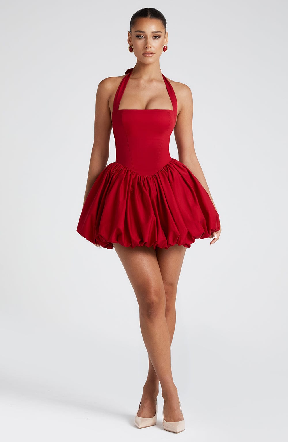 Maricia Kırmızı Mini Elbise