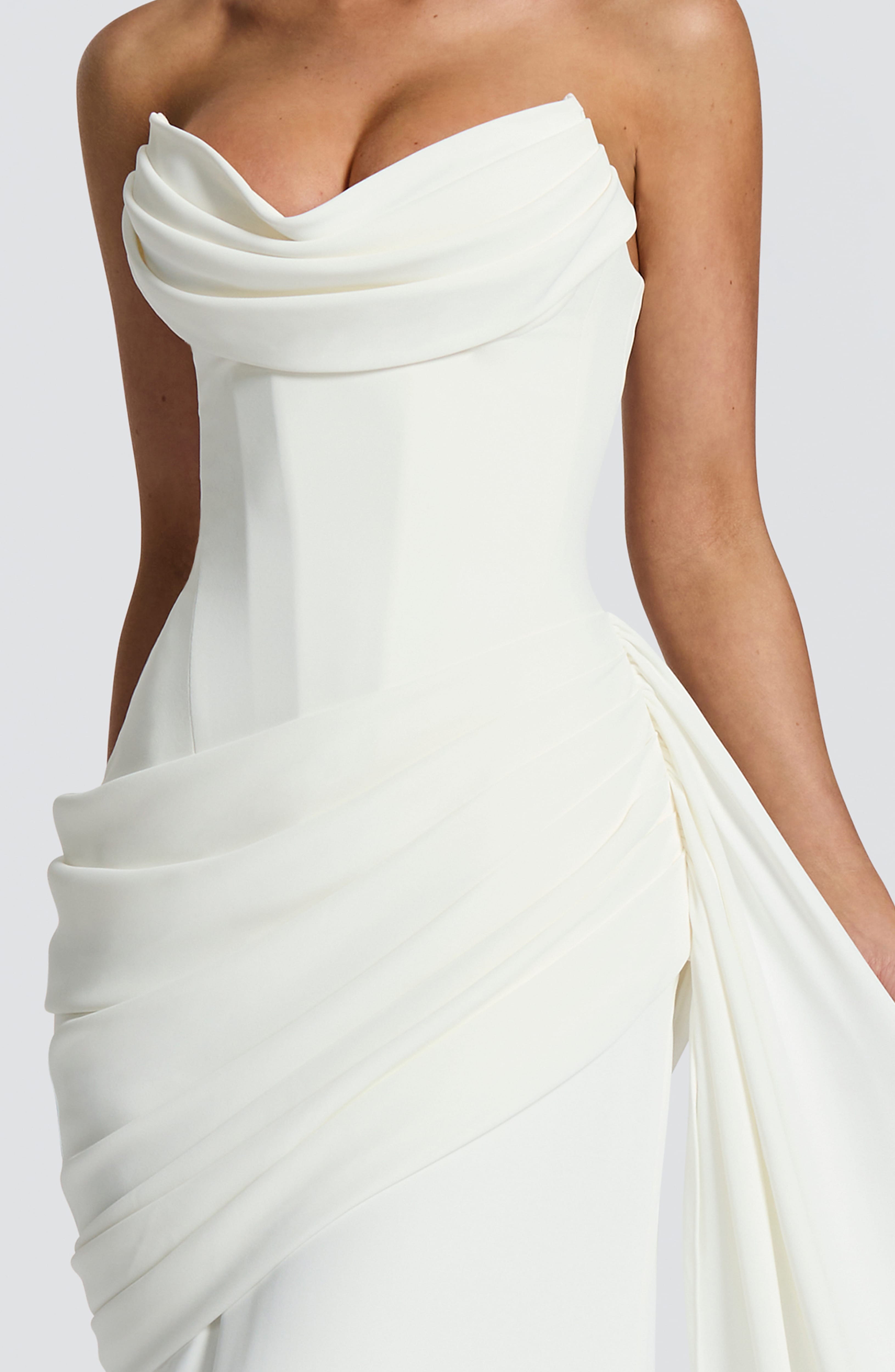 Matisse Maxi Krem Elbise