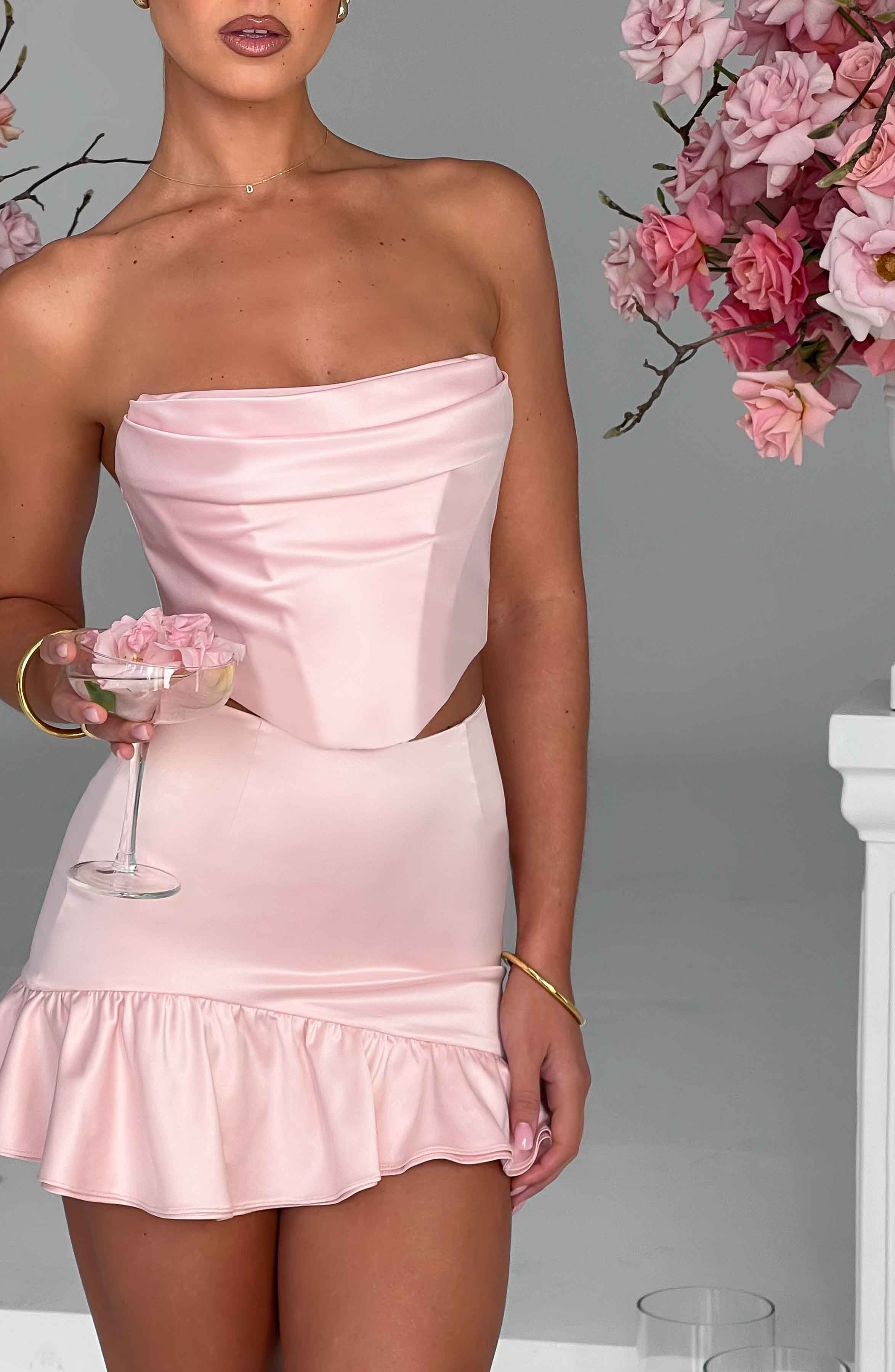 Maura Mini Pembe Etek
