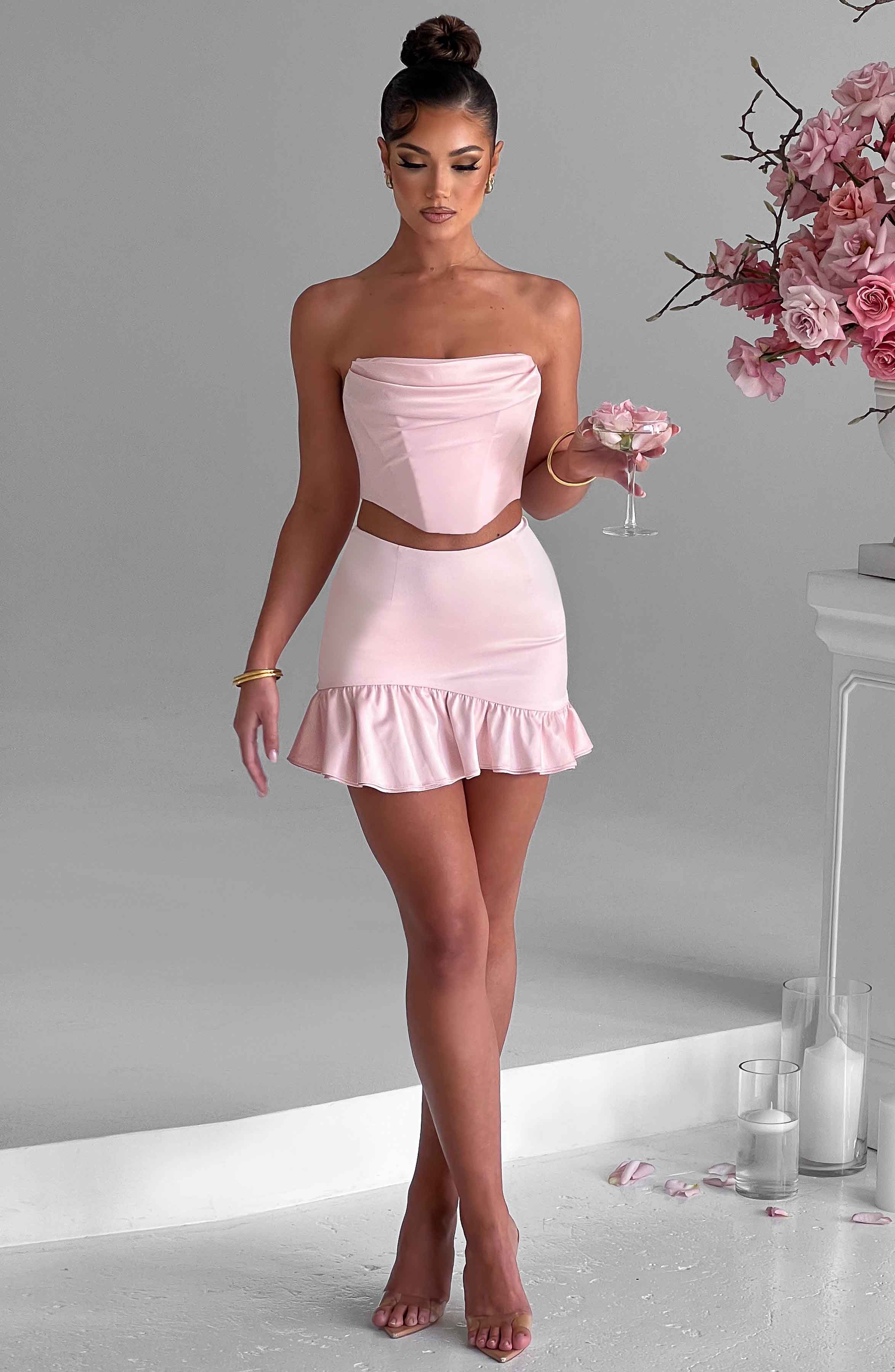 Maura Mini Pembe Etek