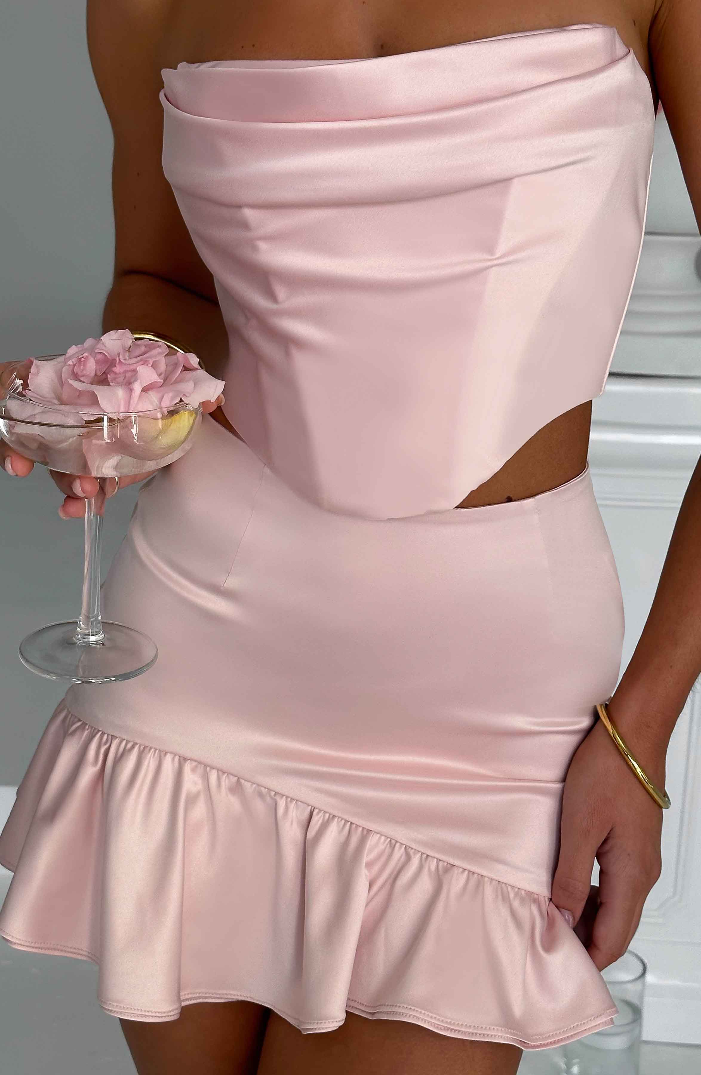 Maura Mini Pembe Etek