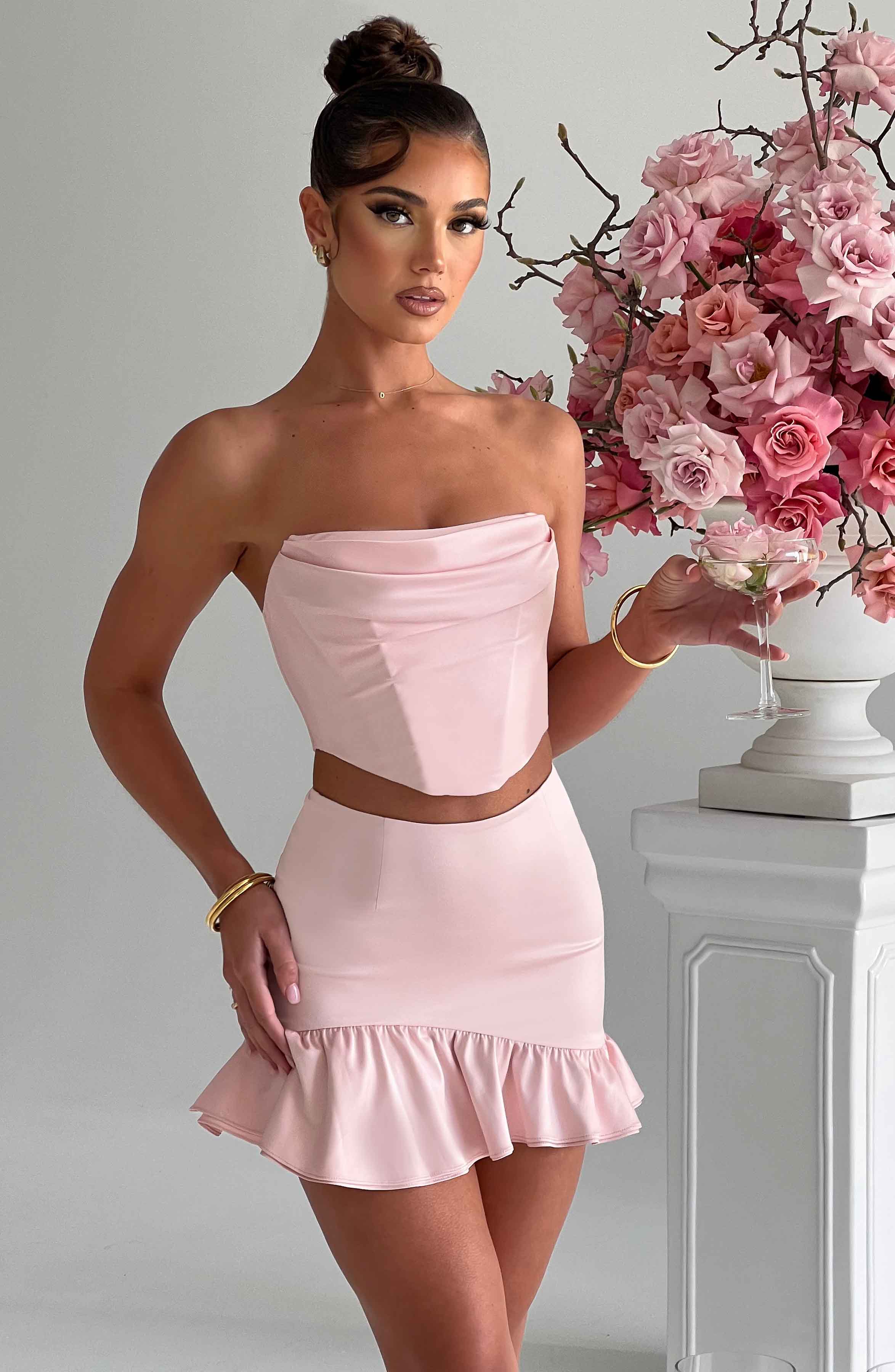 Maura Mini Pembe Etek