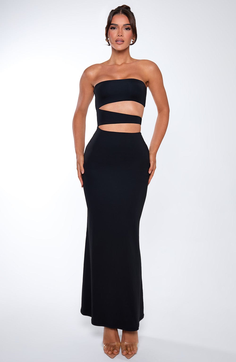 Milia Maxi Siyah Elbise