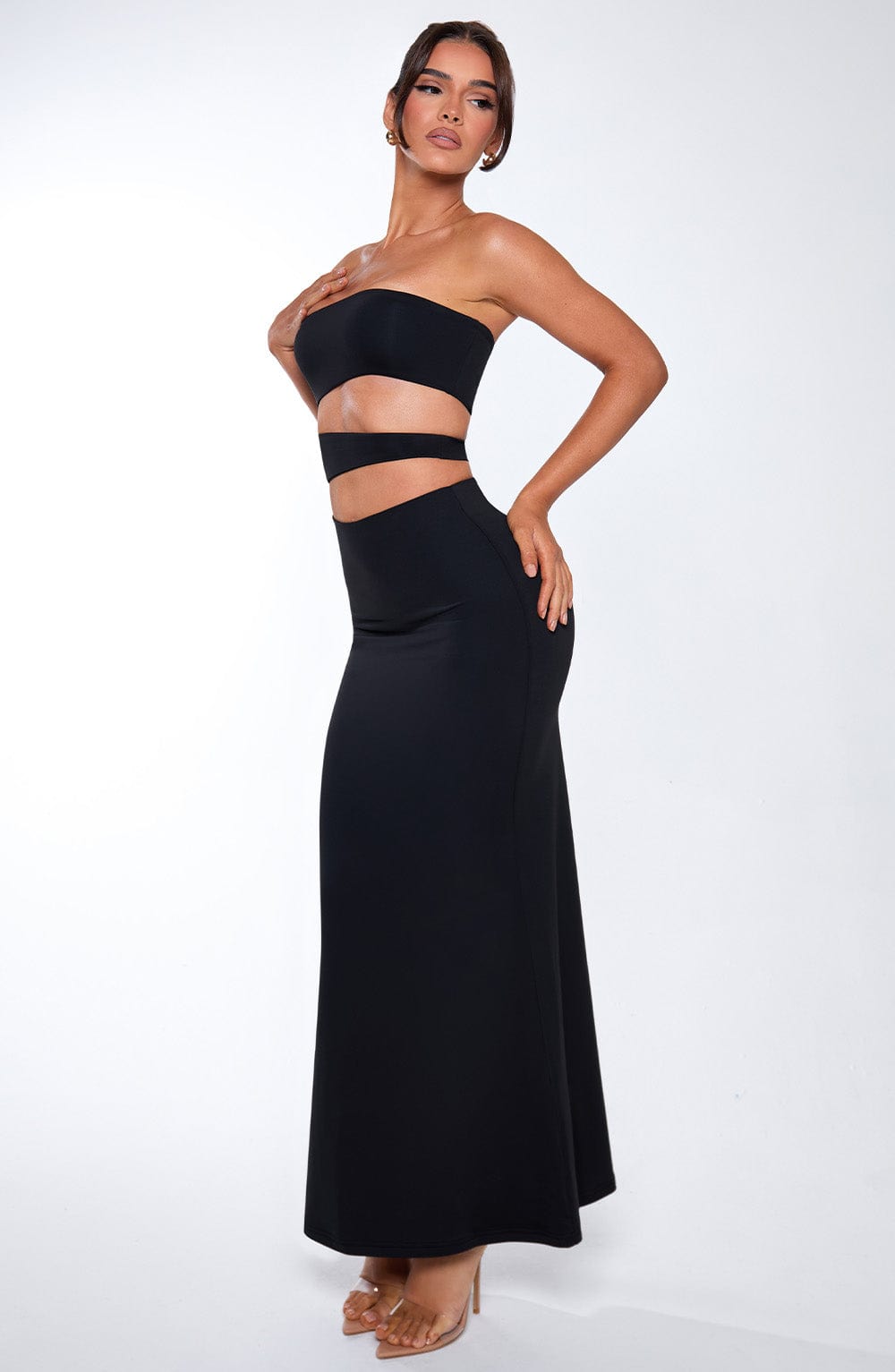 Milia Maxi Siyah Elbise