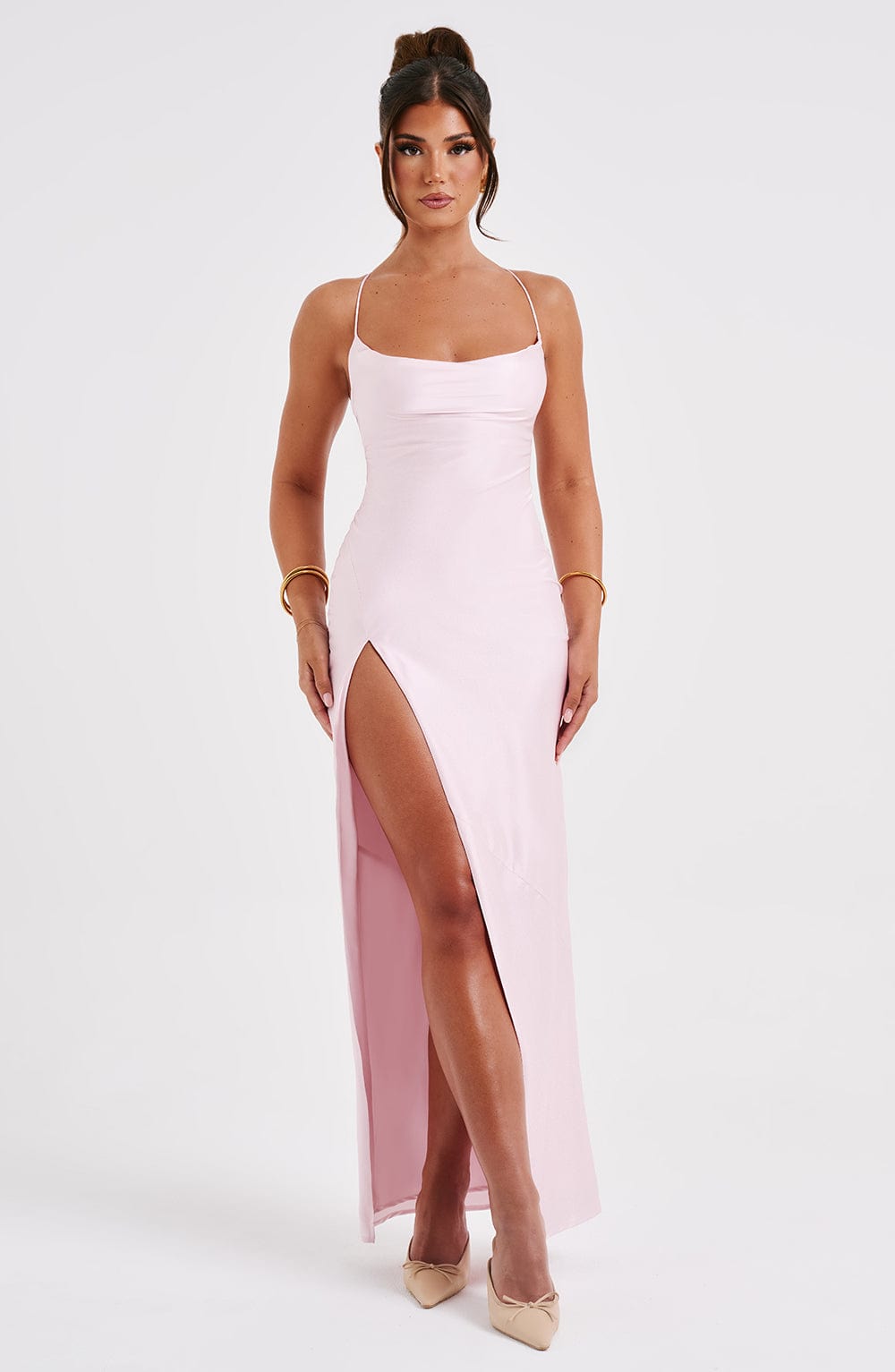 Misha Pembe Maxi Elbise