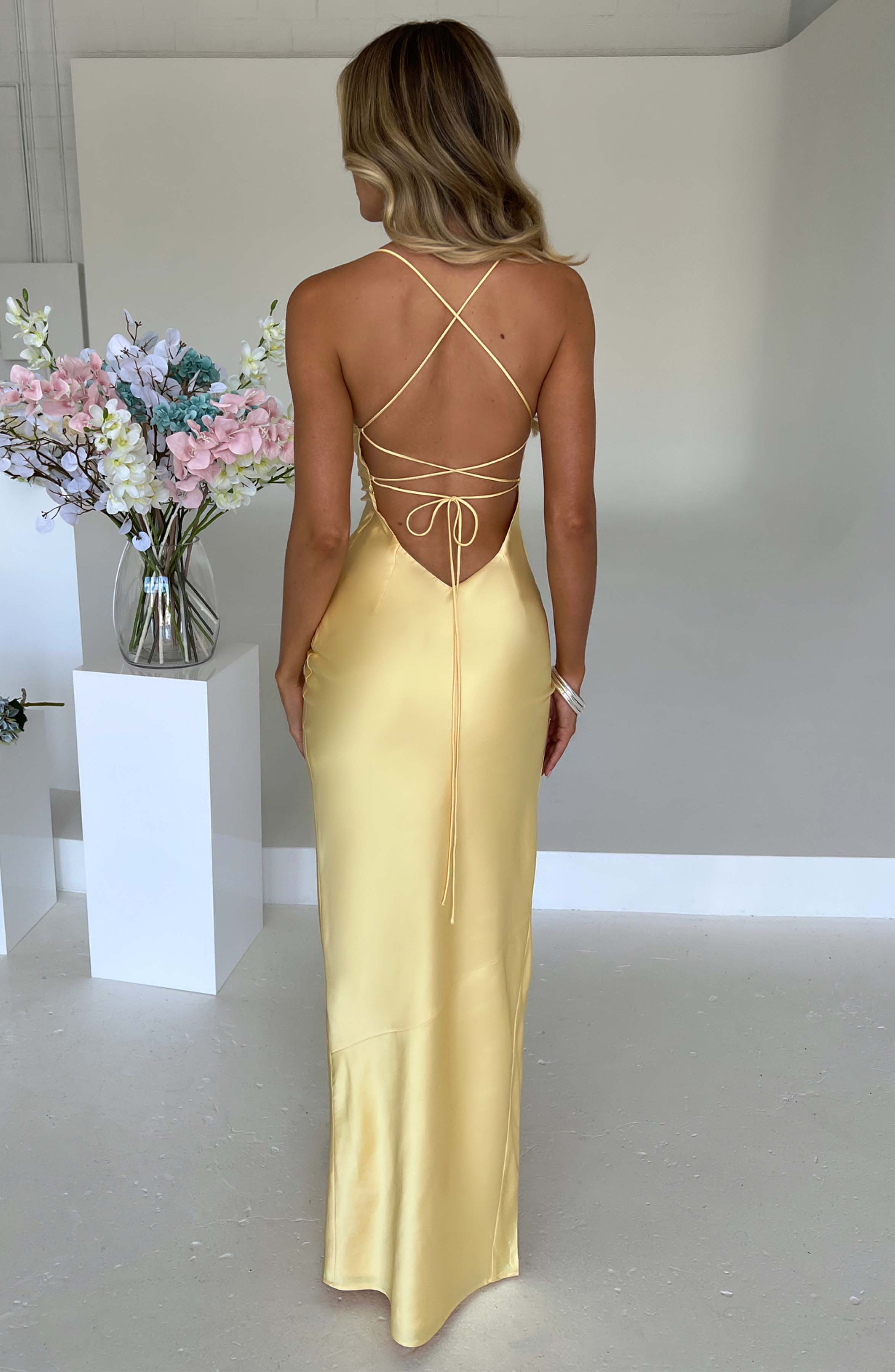 Misha Limon Maxi Elbise