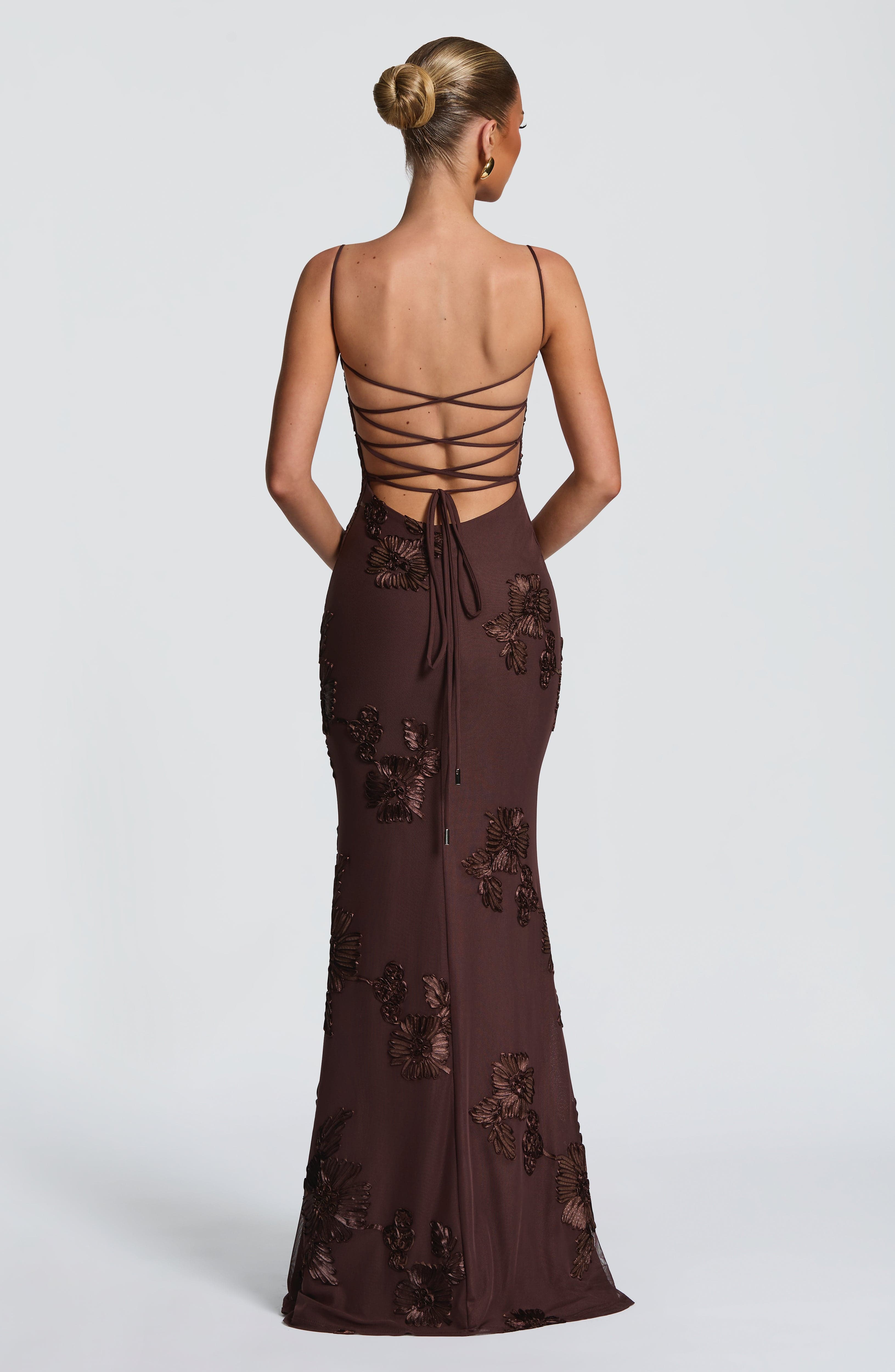 Nefertiti Maxi Erik Moru Elbise