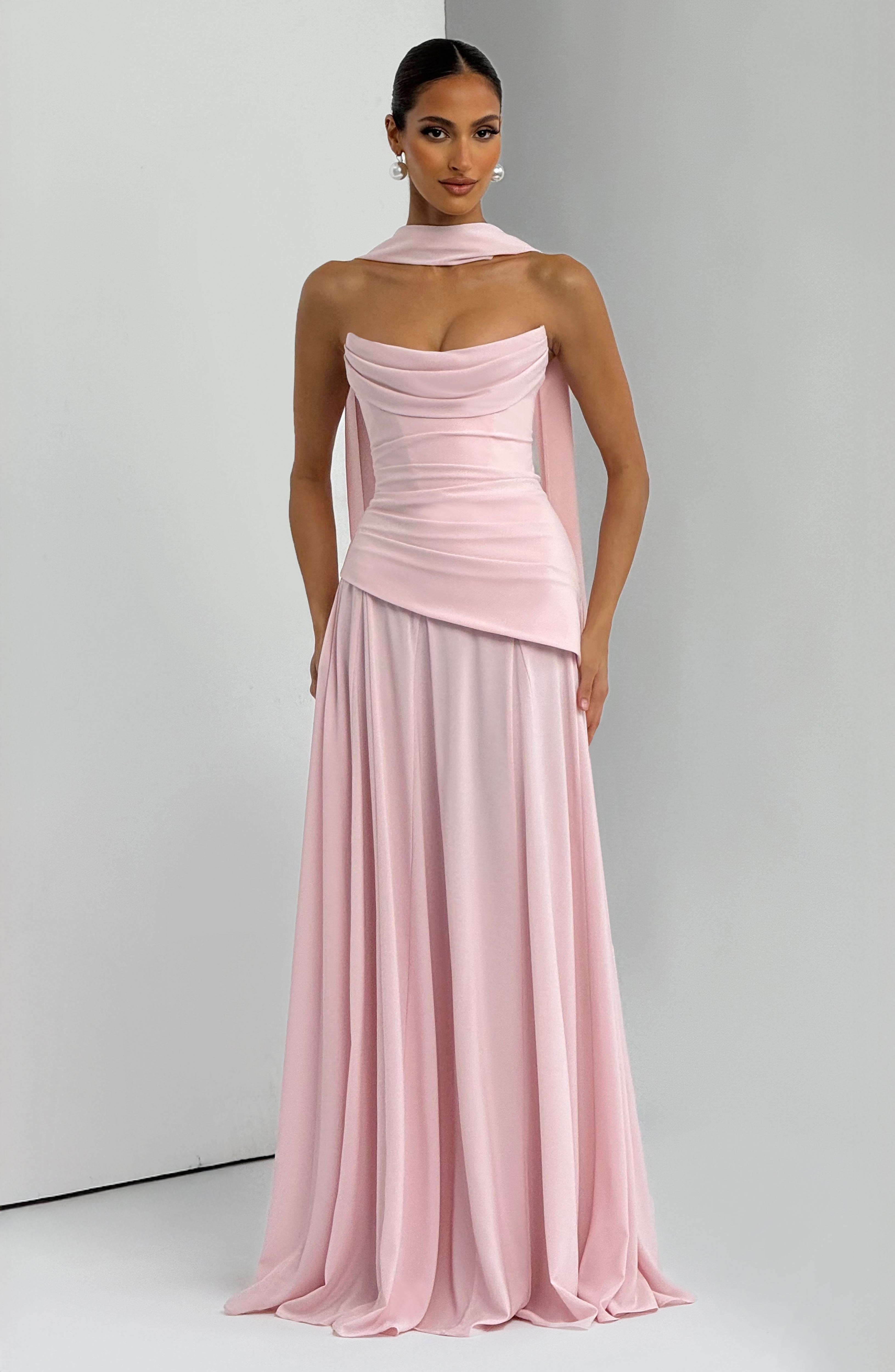 Patricia Pembe Maxi Elbise