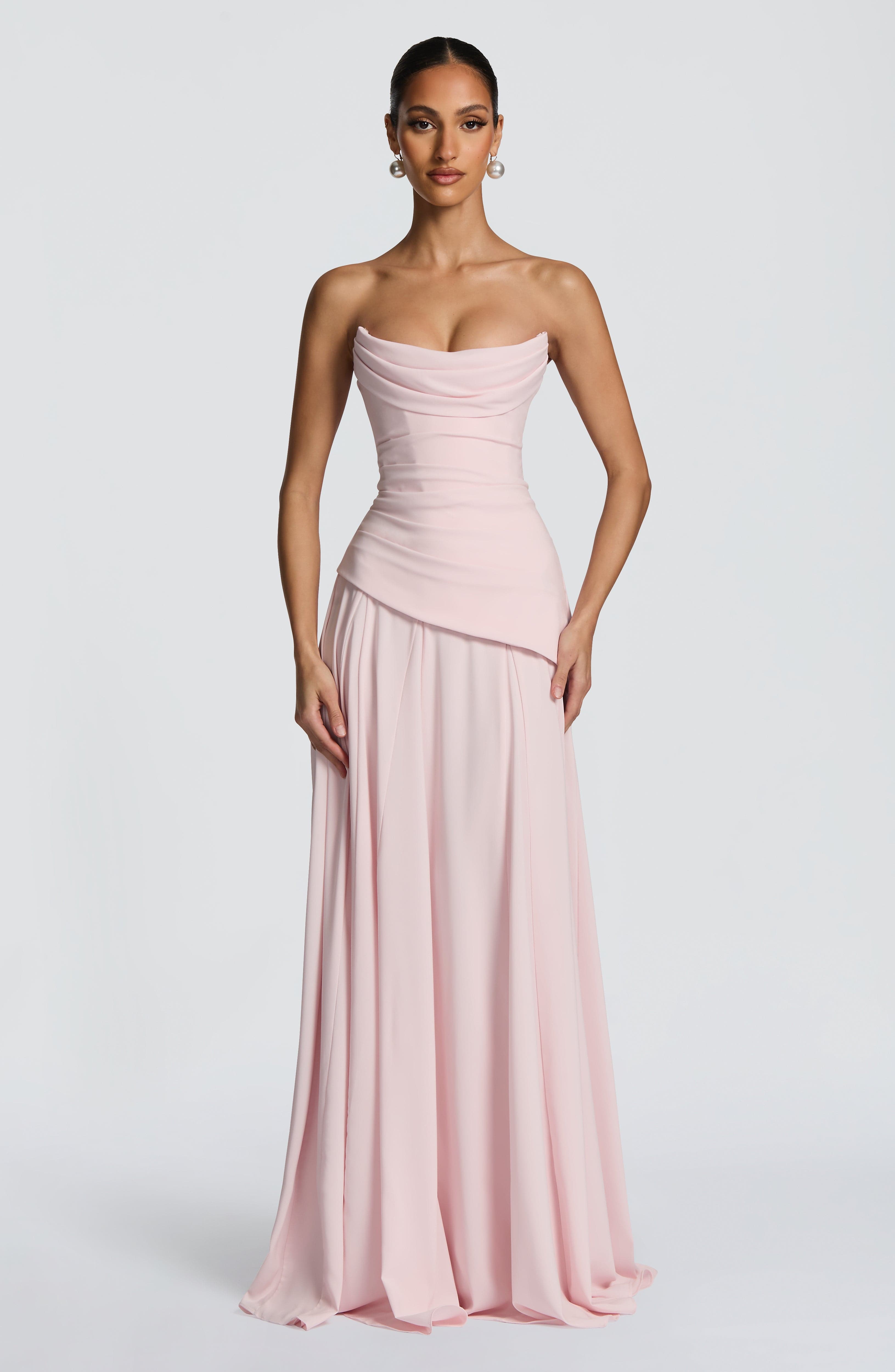 Patricia Pembe Maxi Elbise