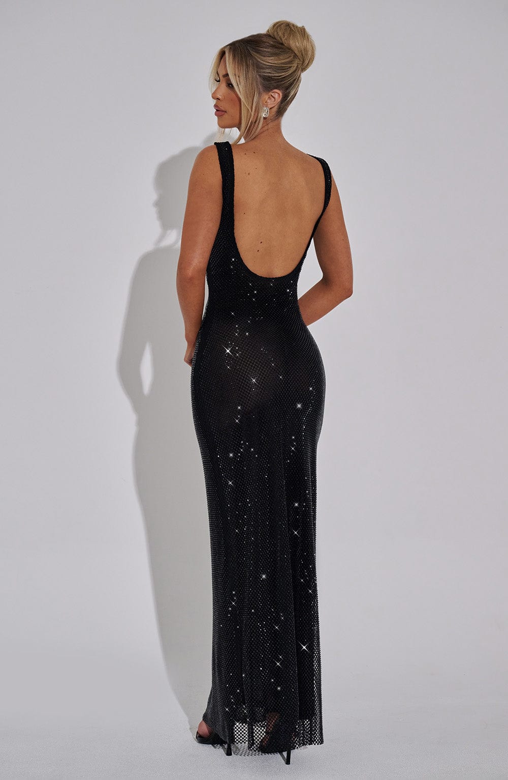Petra Maxi Siyah Elbise