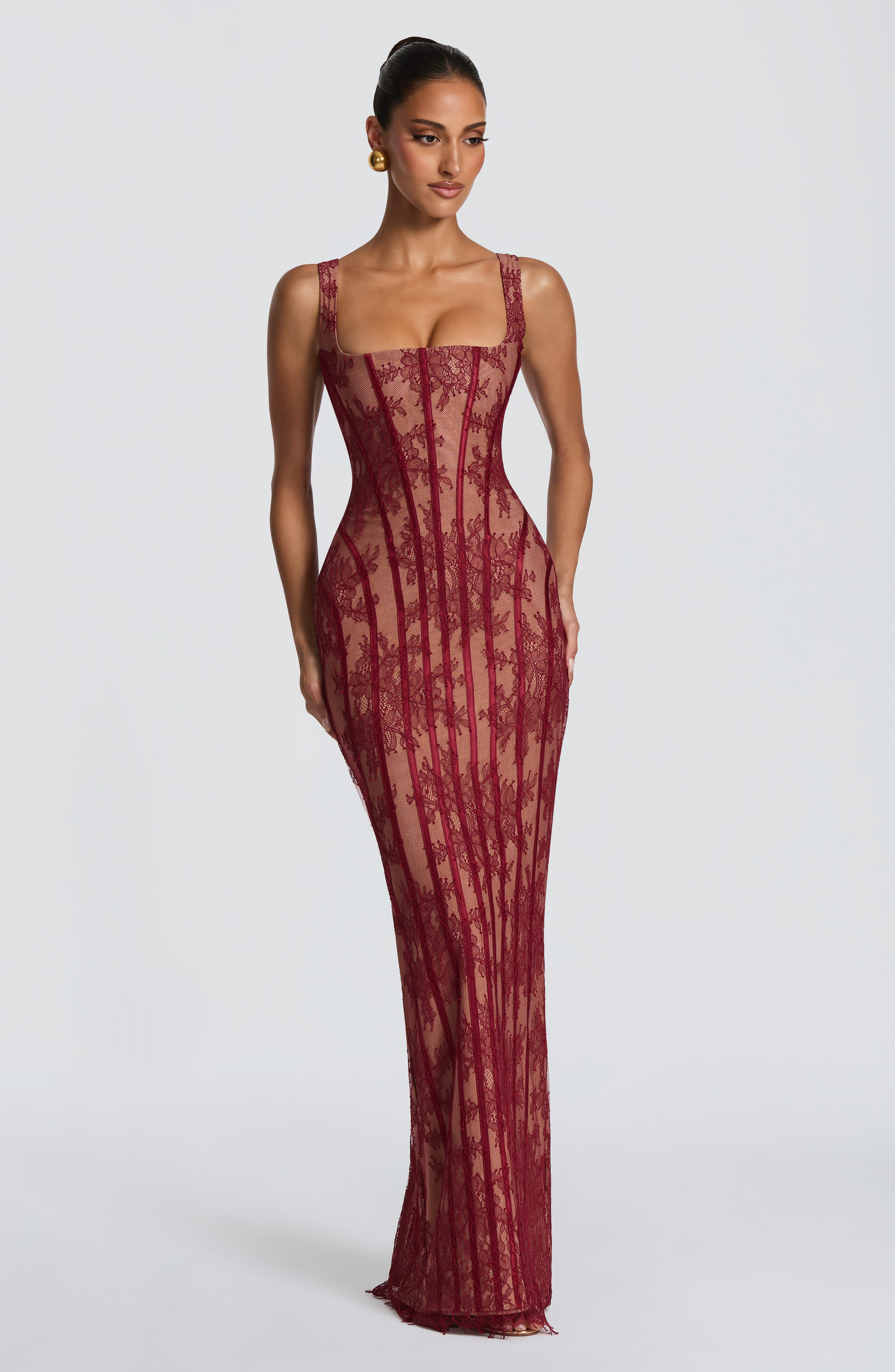 Polina Bordo Maxi Elbise