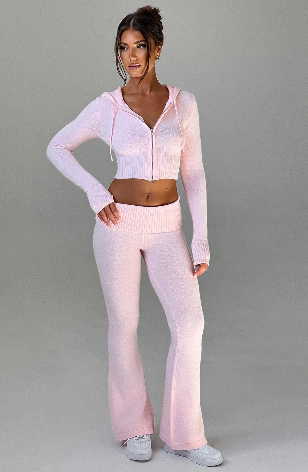 Portia Pembe Triko Pantolon
