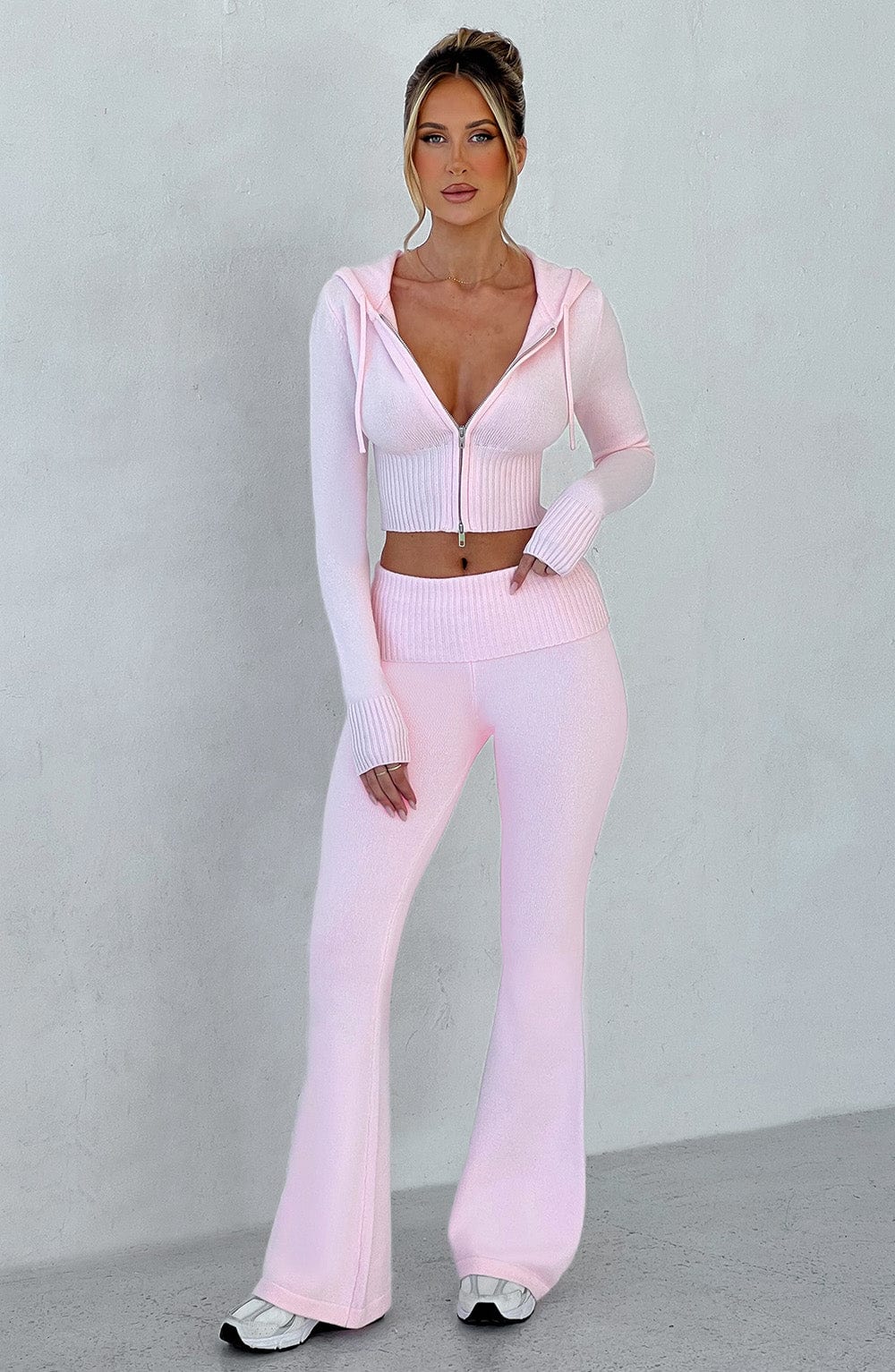 Portia Pembe Triko Pantolon