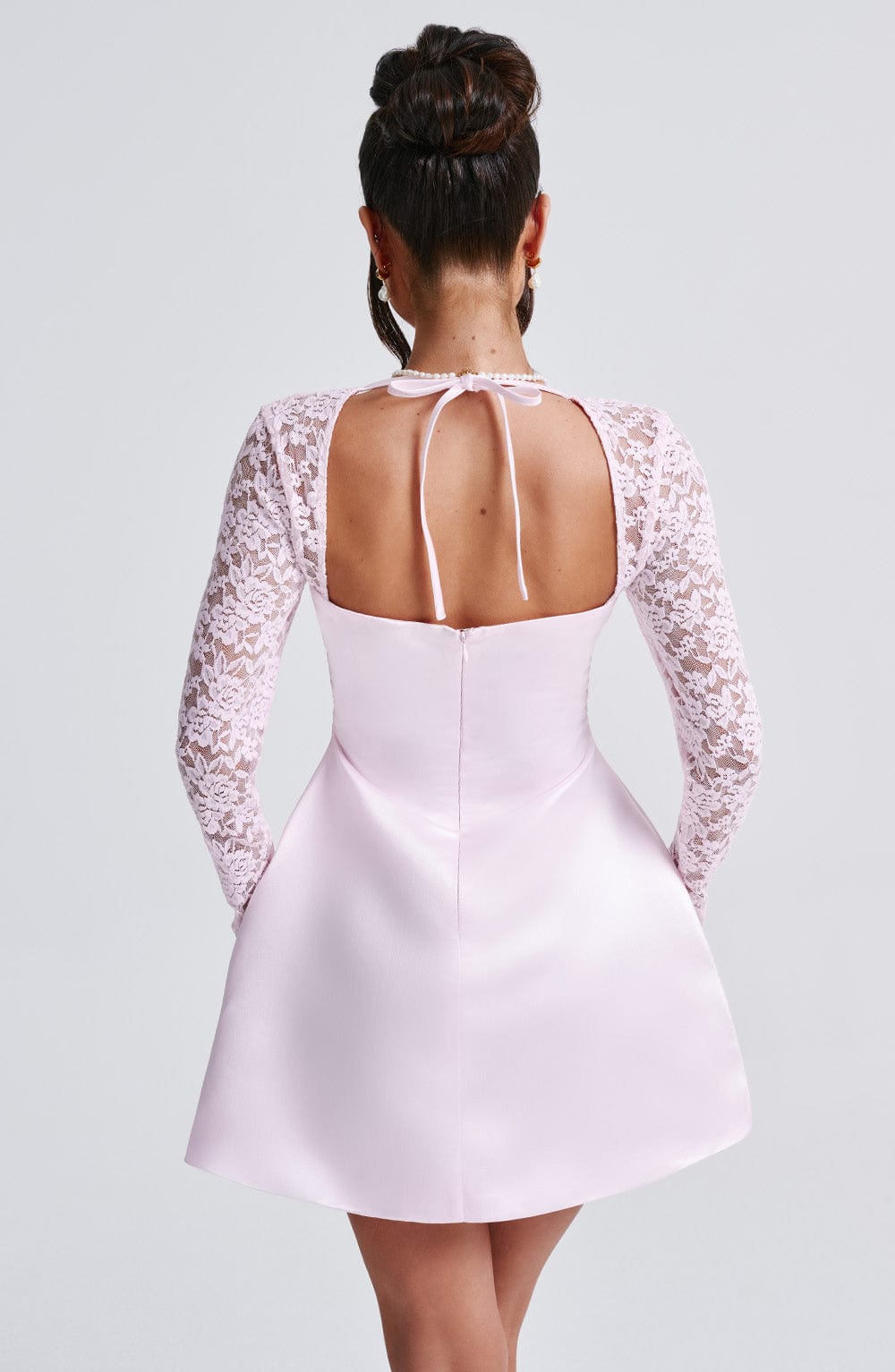 Sadie Mini Pembe Elbise