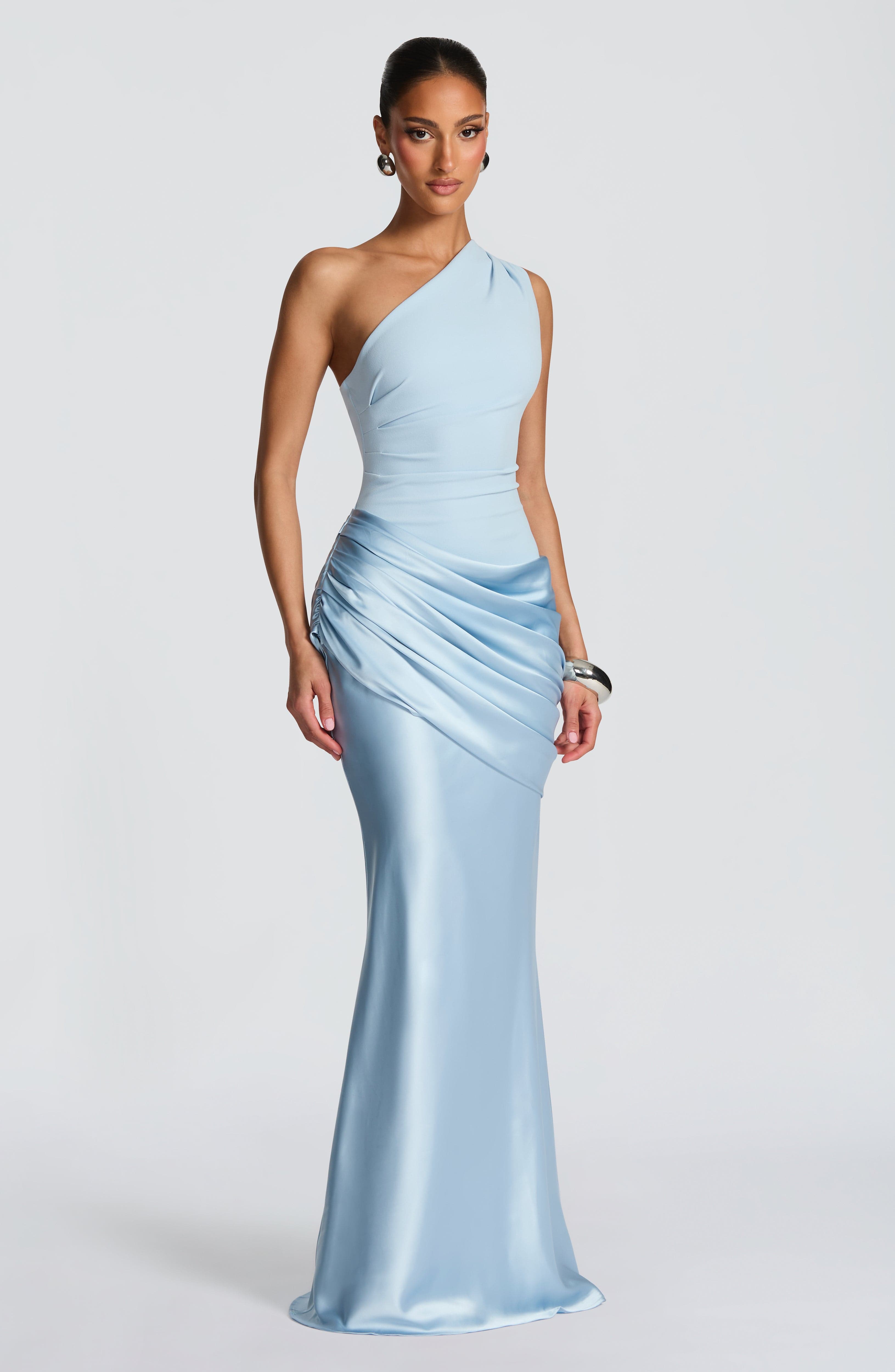 Luella Maxi Elbise - Buzul Mavisi