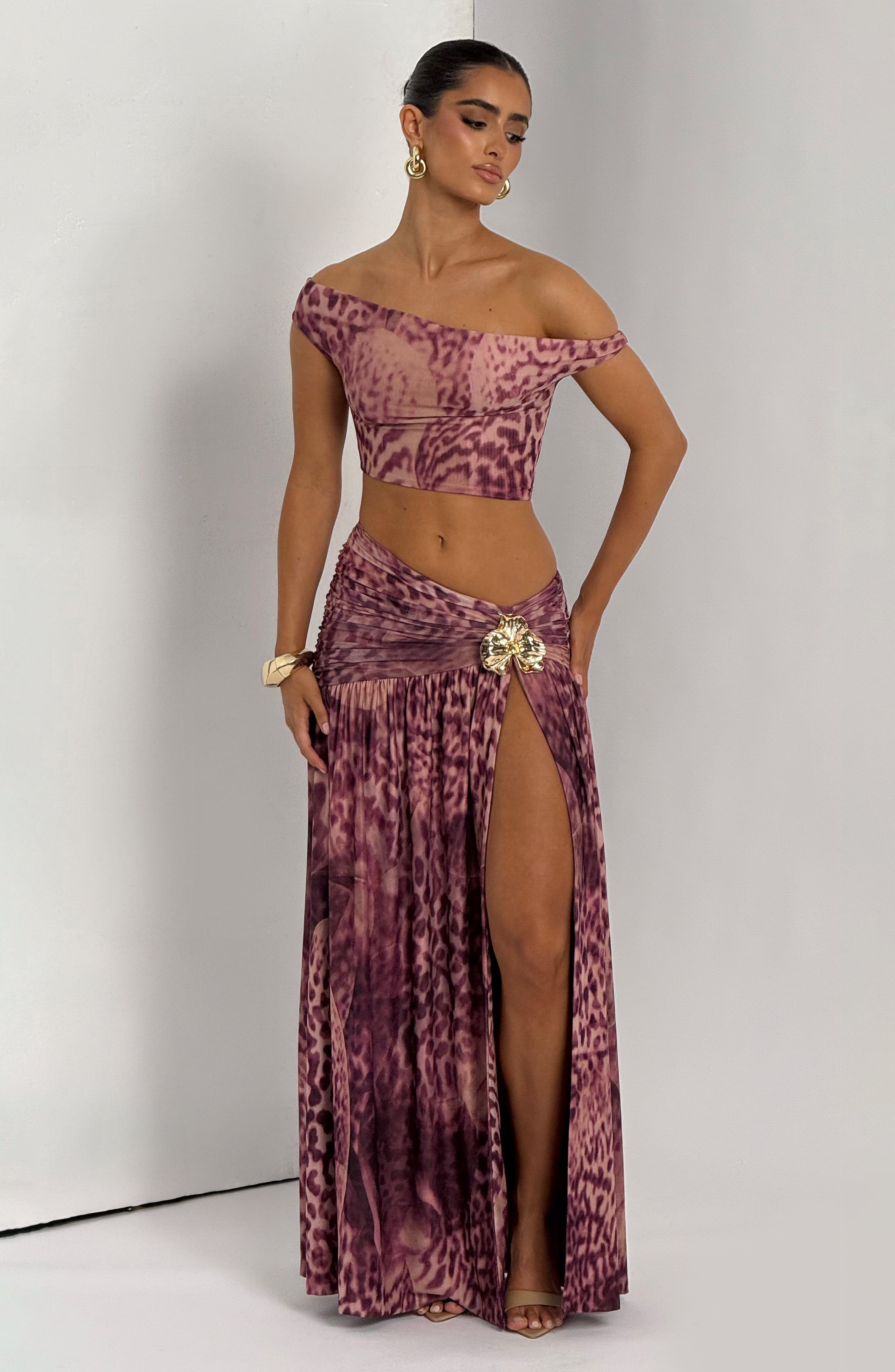 Saira Maxi Pembe Etek