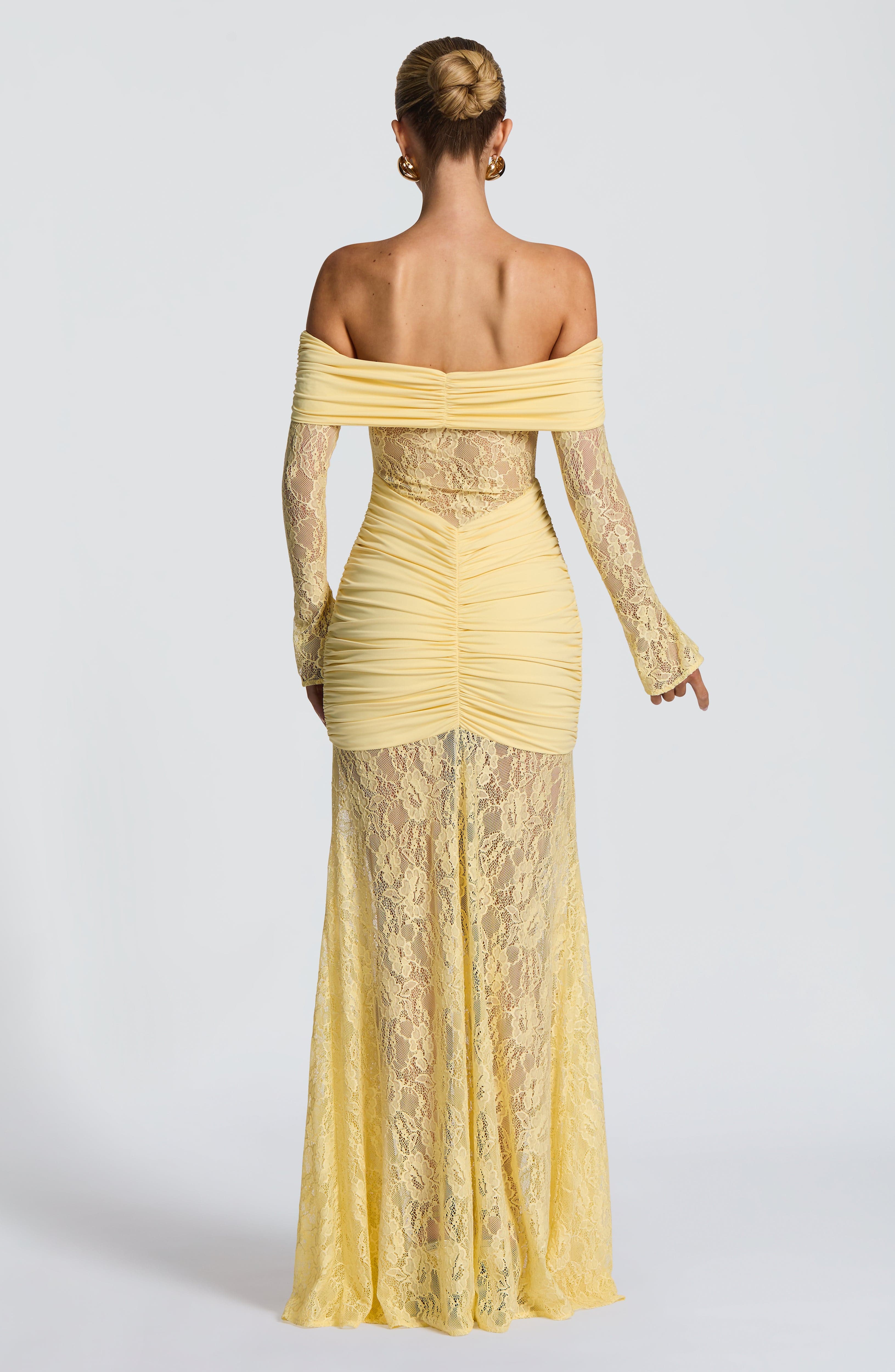 Sauline Limon Maxi Elbise