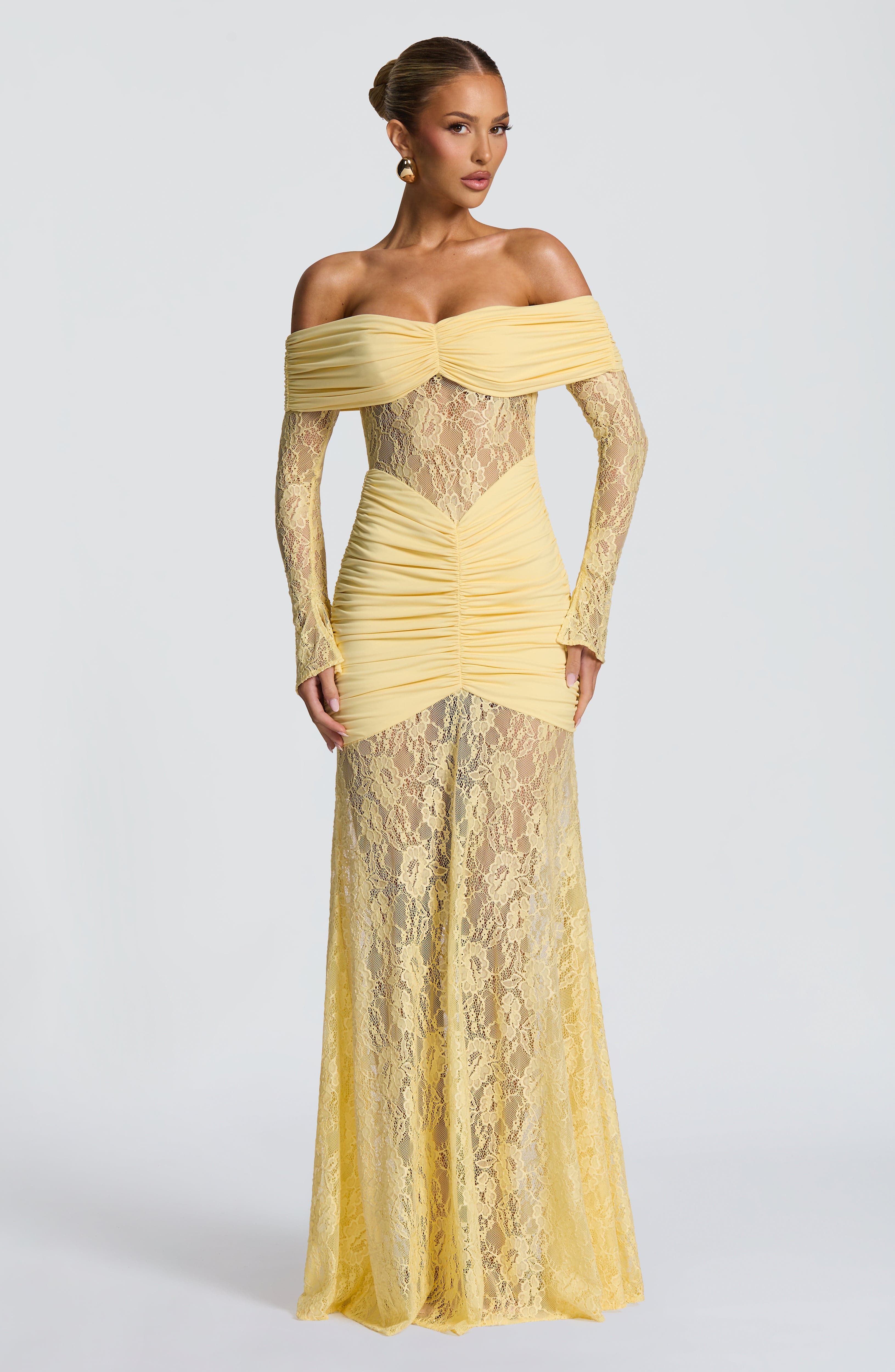 Sauline Limon Maxi Elbise
