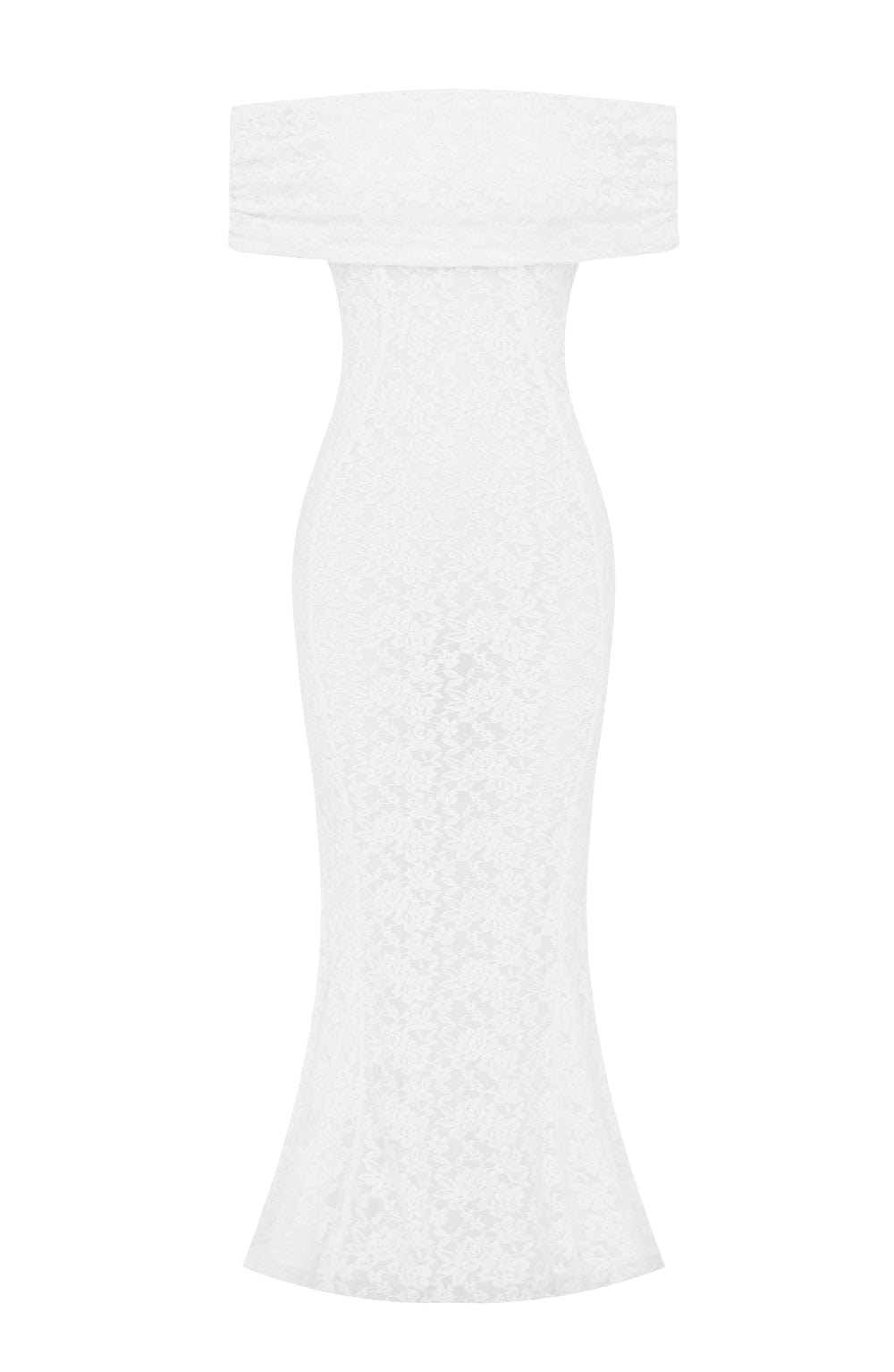 Stephanie Maxi Ekru Elbise