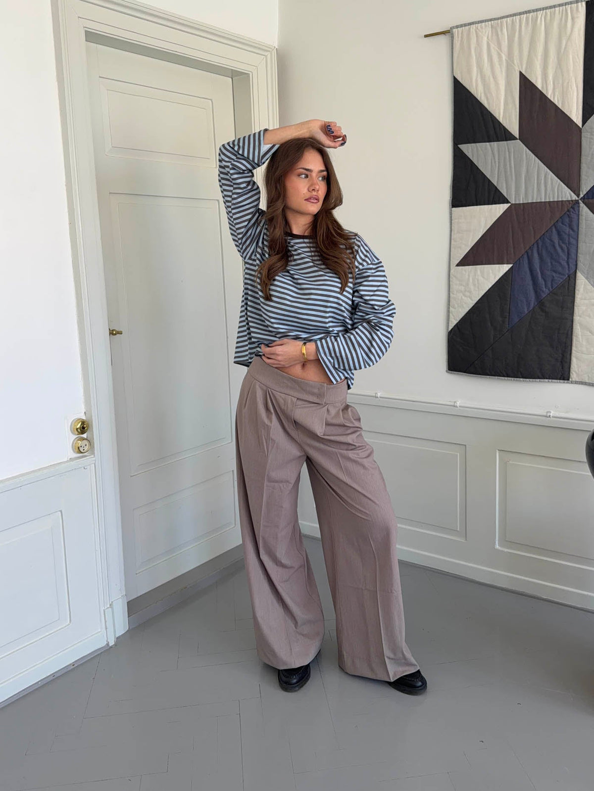 Belliano Taupe Takım Pantolonu