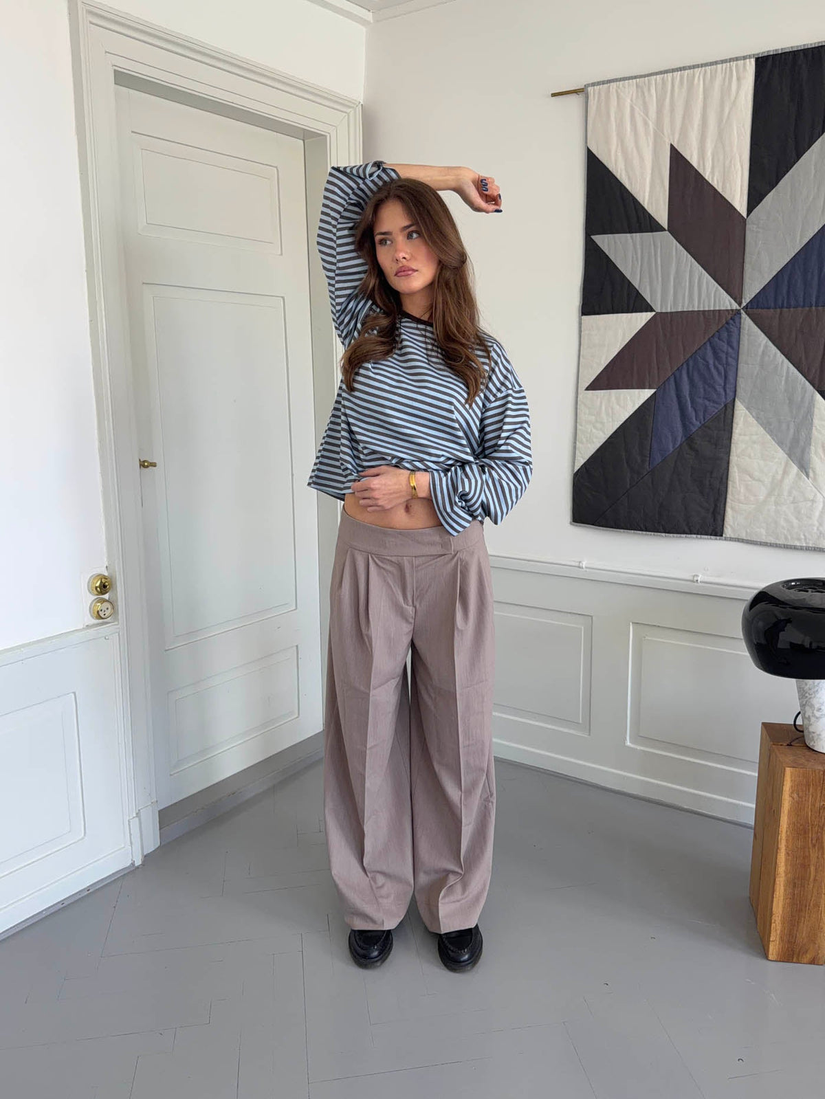 Belliano Taupe Takım Pantolonu