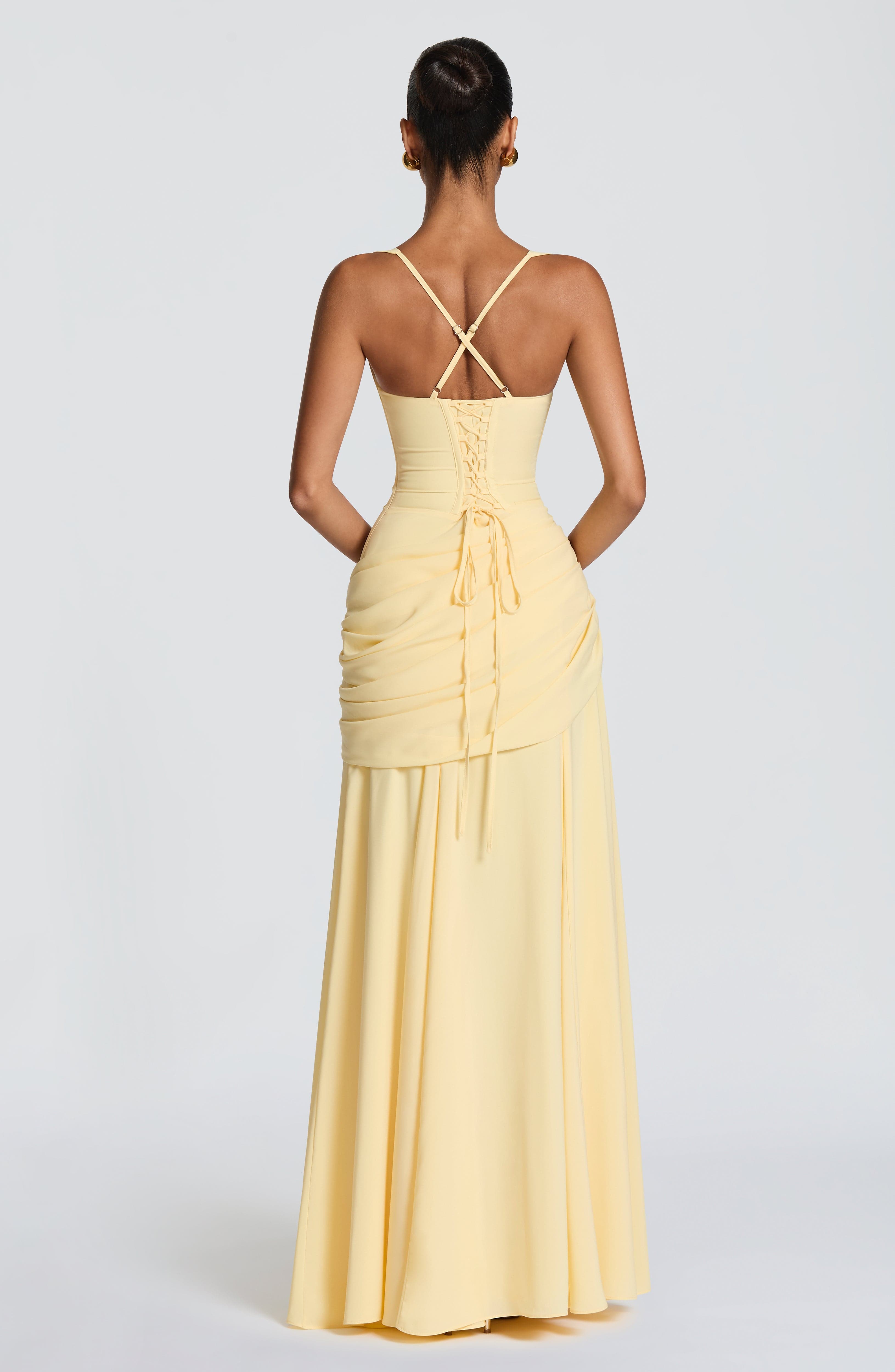 Limon Sura Maxi Elbise