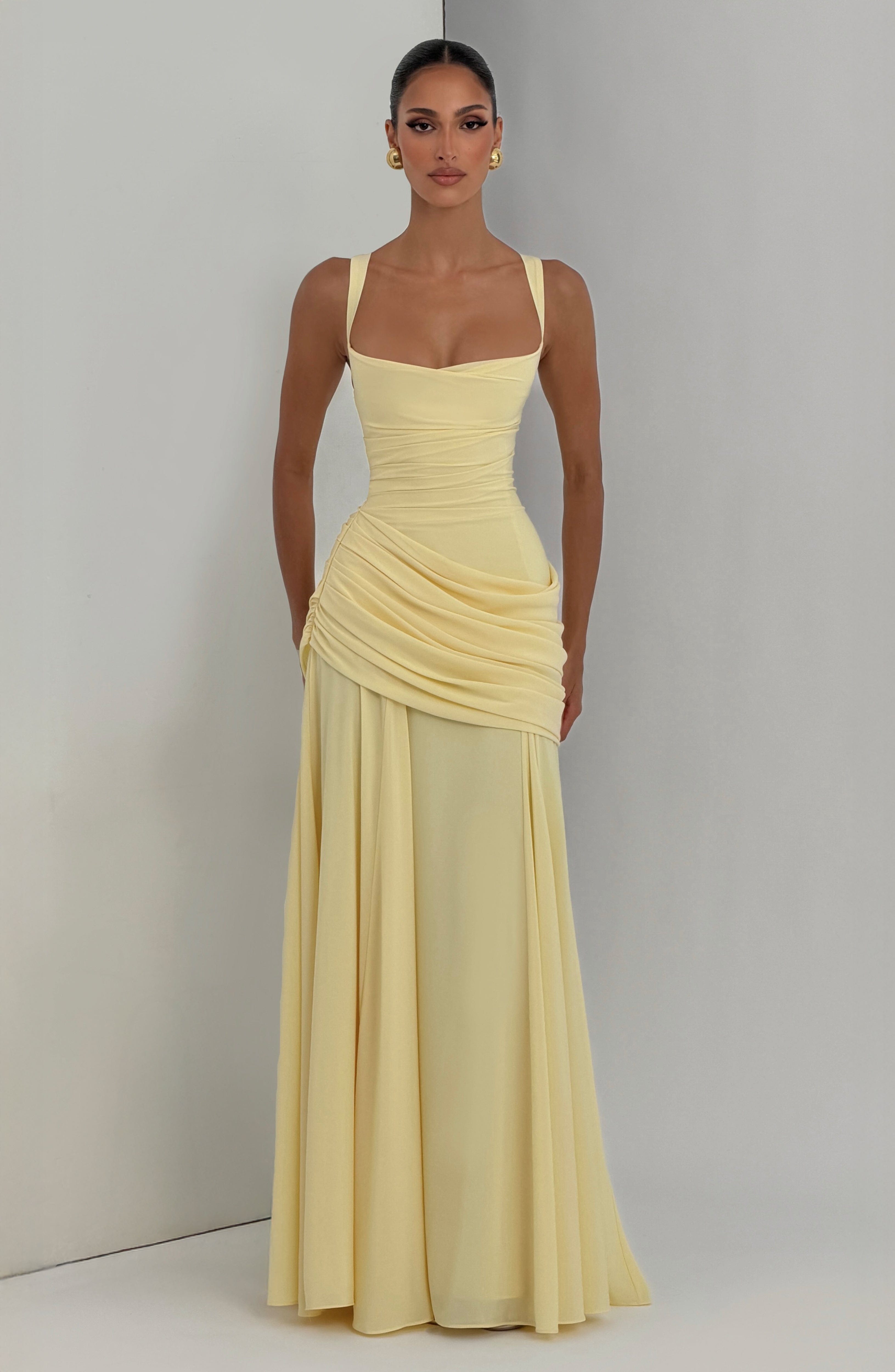 Limon Sura Maxi Elbise