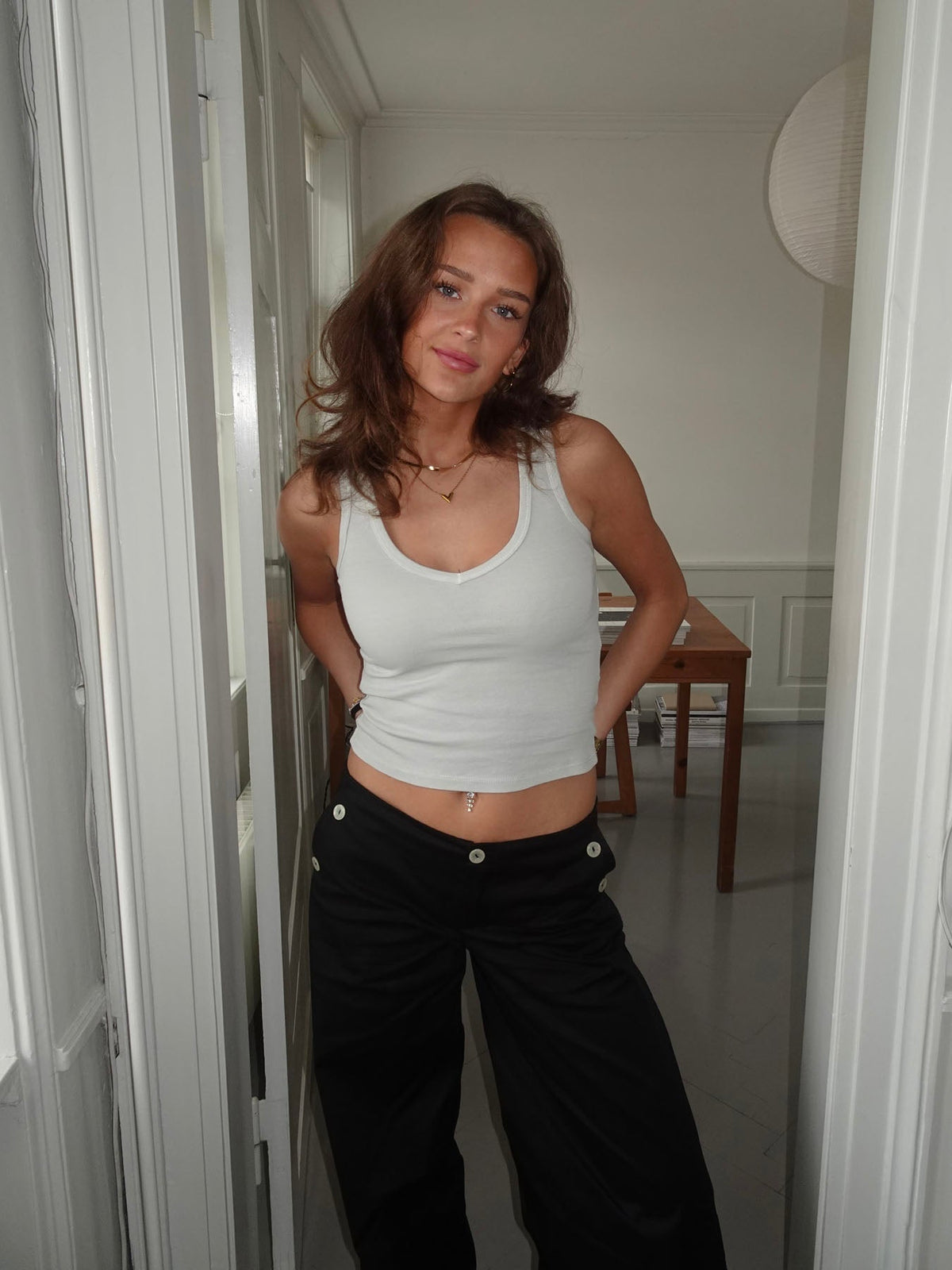 Chiara Açık Gri Tişört