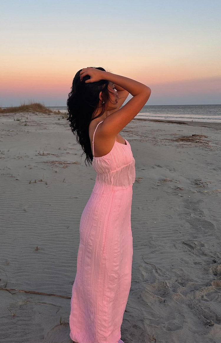 Pembe Maxi Etek
