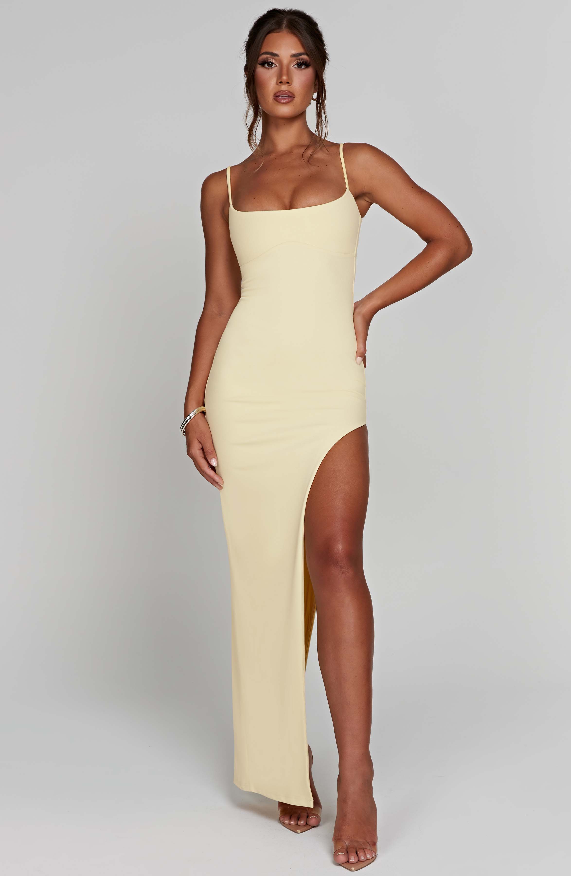 Tiarne Limon Maxi Elbise