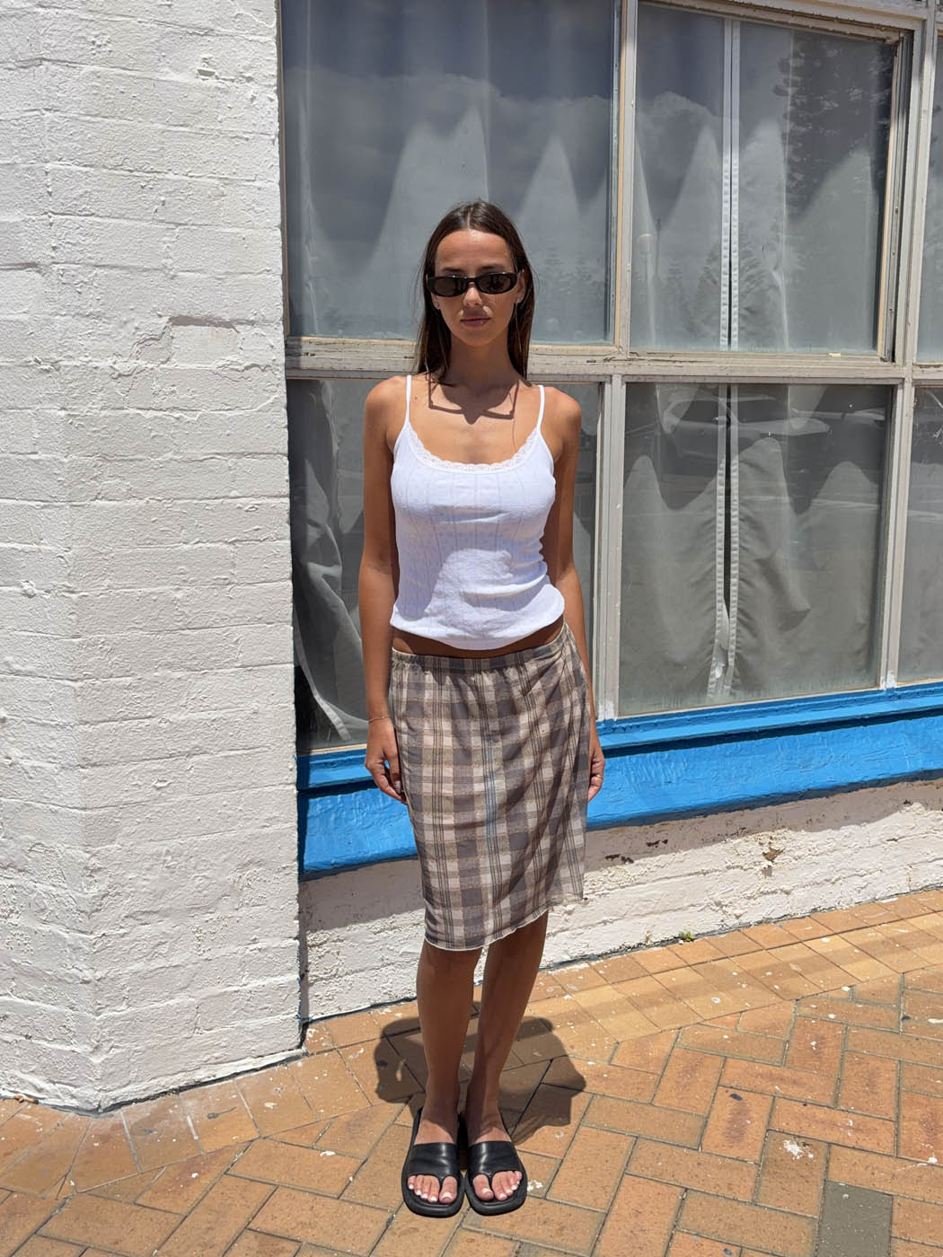 Ciliana Nakışlı Beyaz Bluz