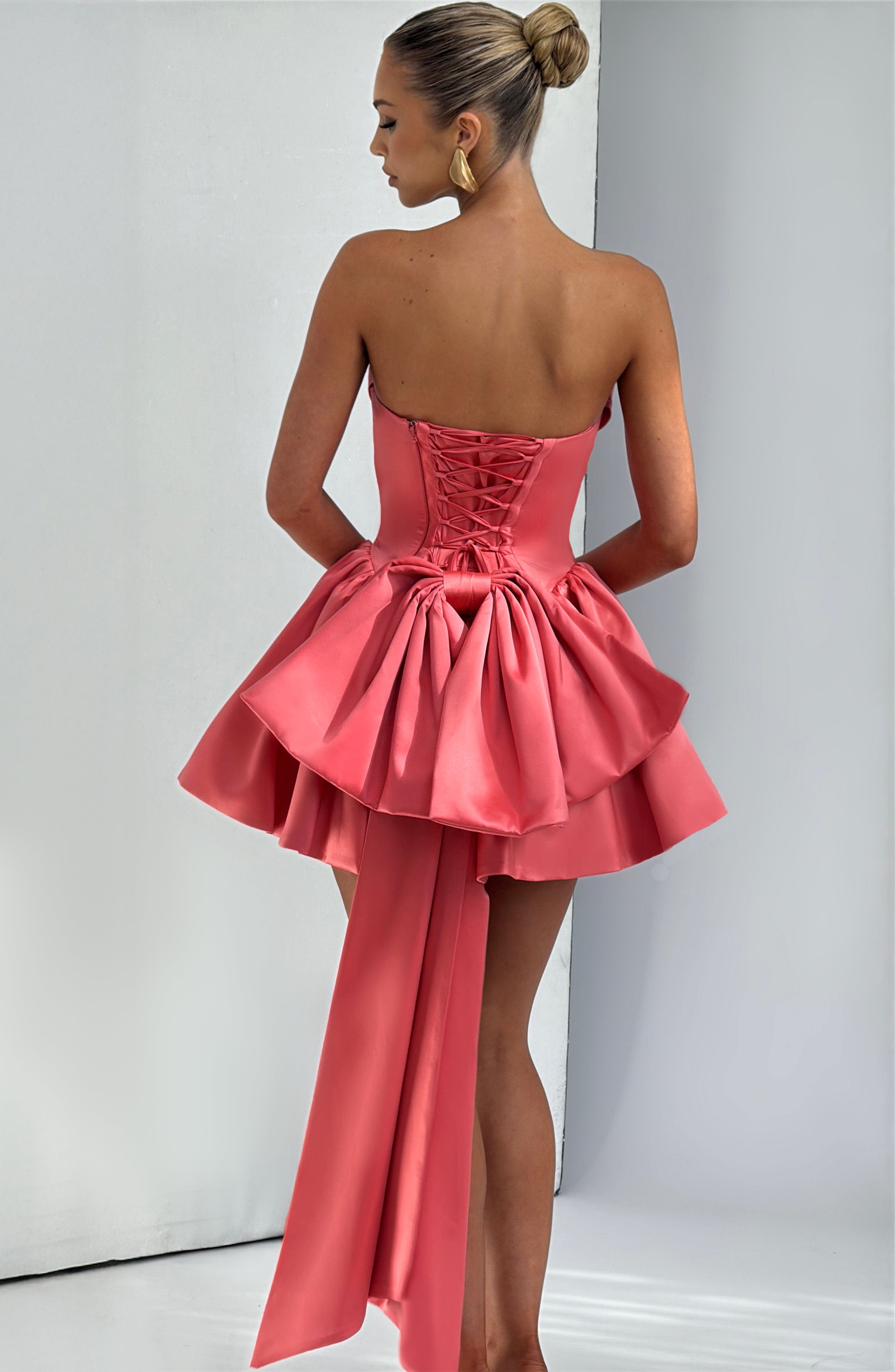 Trinity Mini Pembe Elbise