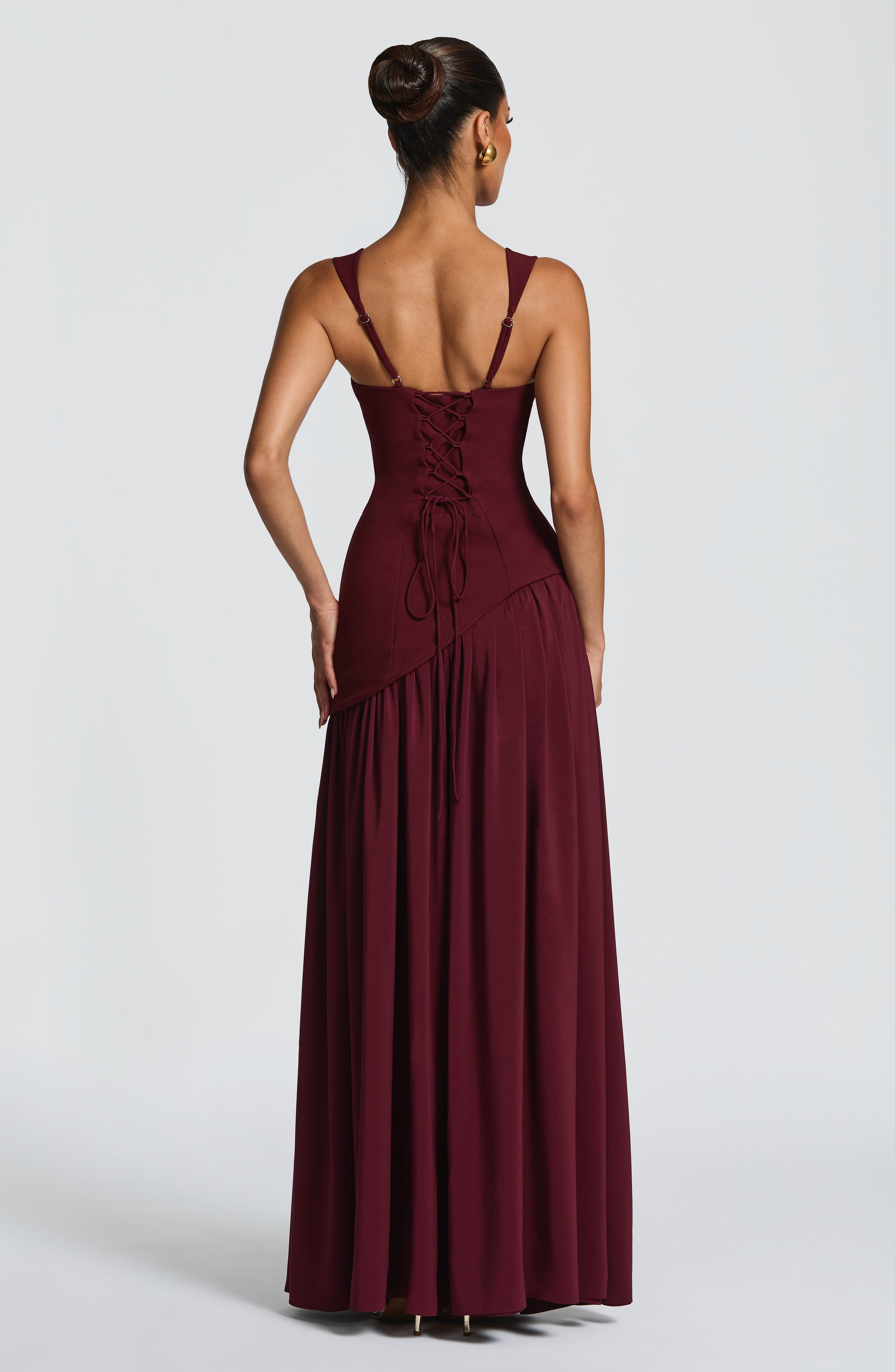Tullulah Maxi Kiraz Elbise