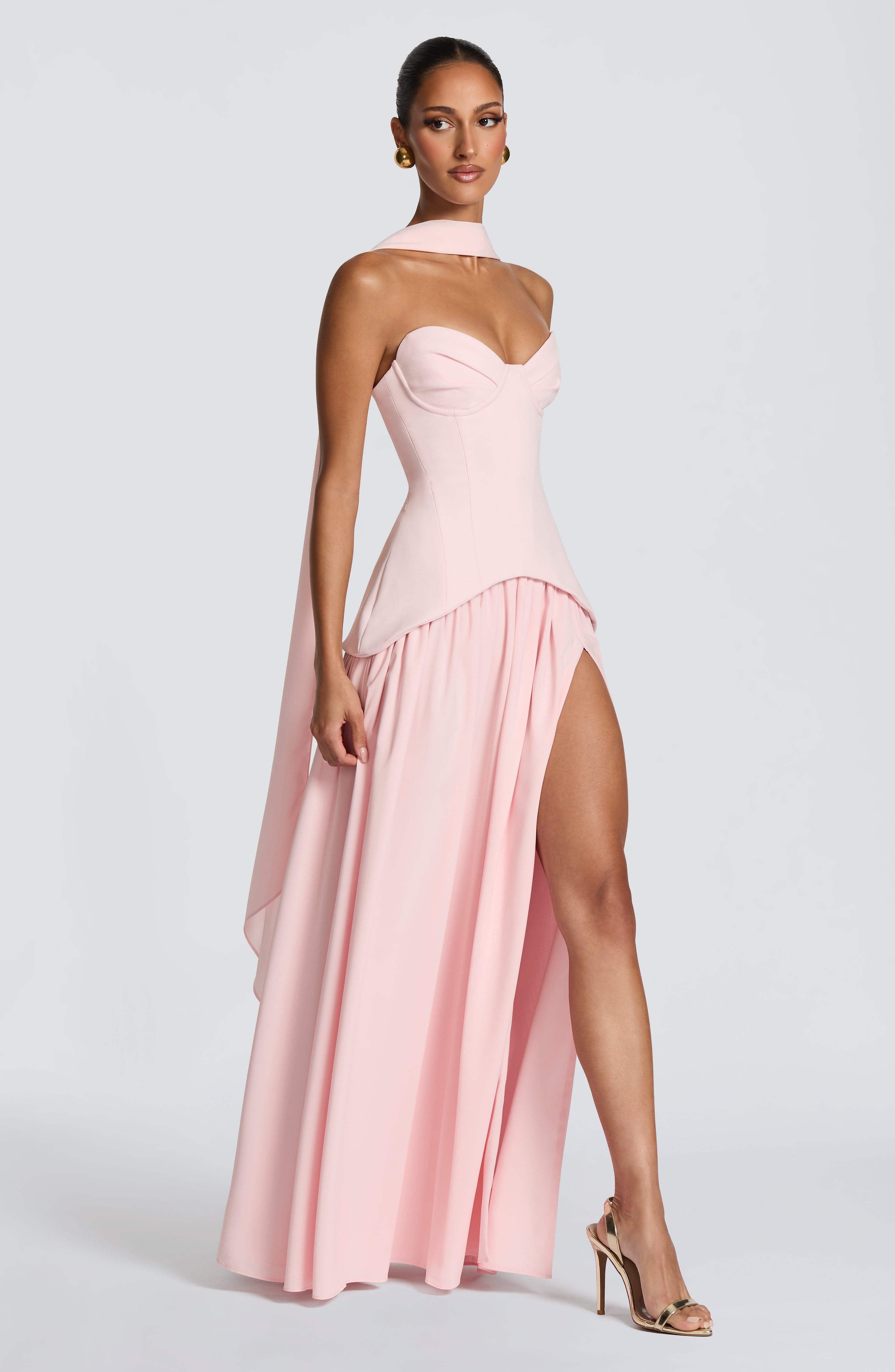 Vietta Pembe Maxi Elbise
