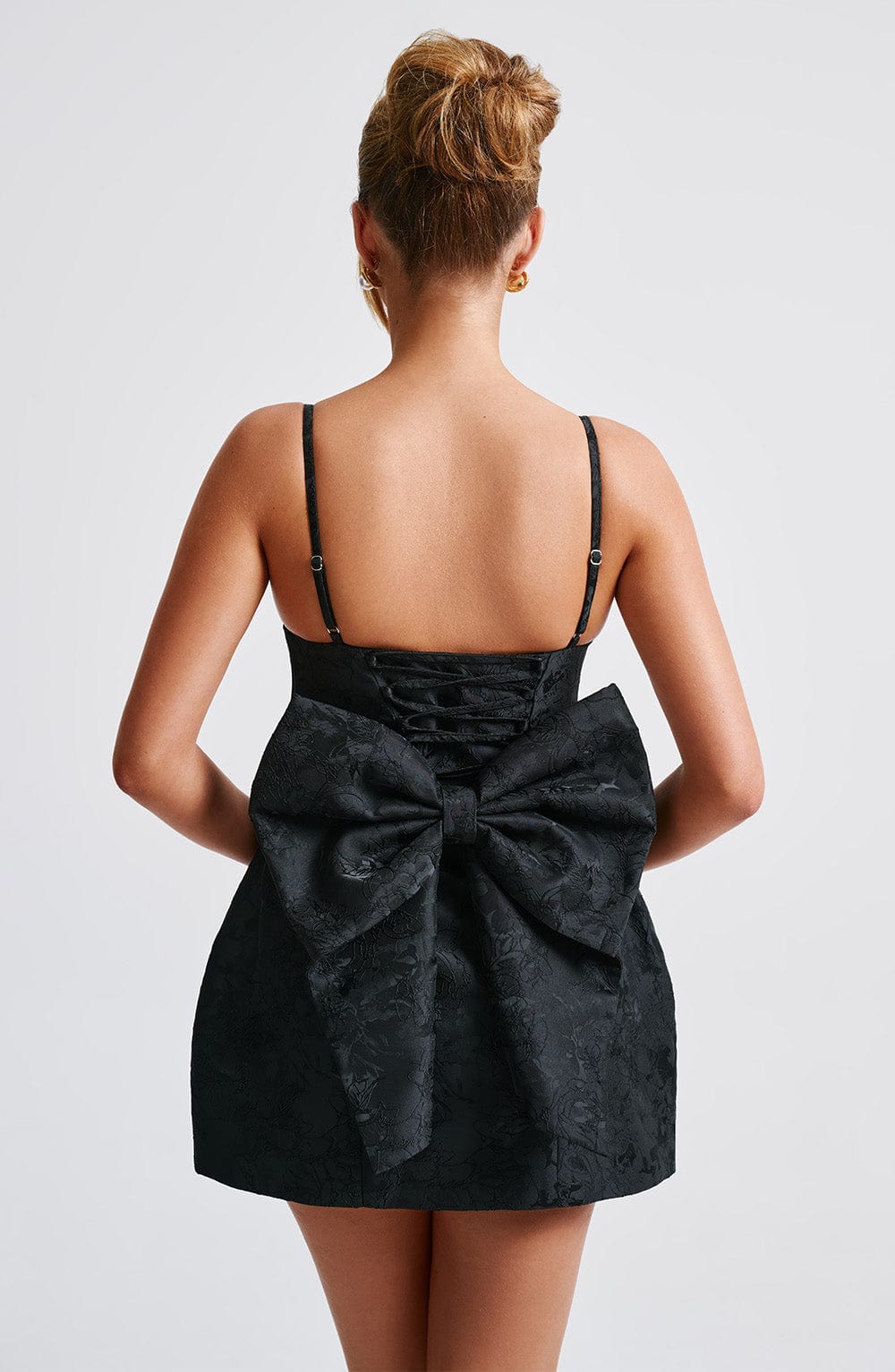 Zoella Mini Siyah Elbise